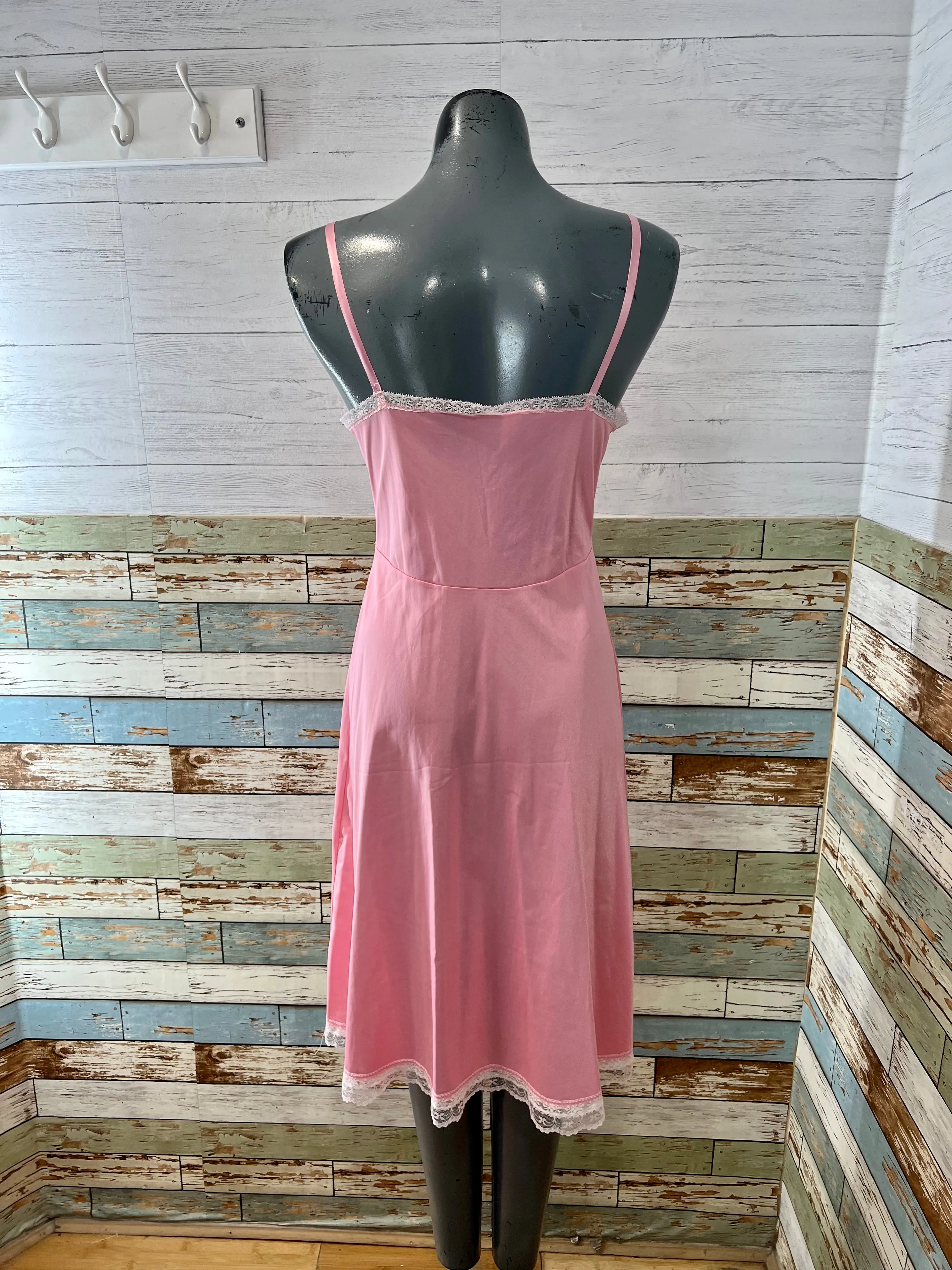 70’s Pink Slip Dress