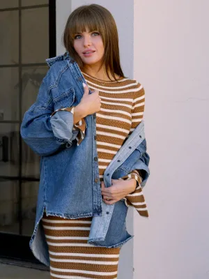 Abbey Denim Oversized Jacket