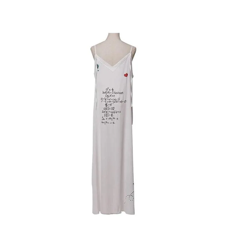 ALEXANDER ARUTYUNOV White Silk Slip Maxi Dress | Size US 4