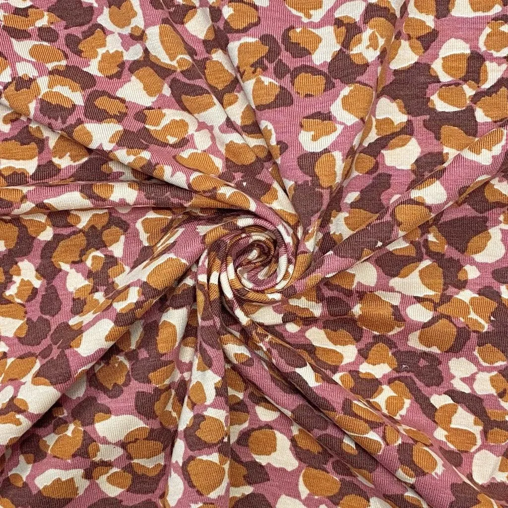 Animal Skin Modal Jersey Fabric