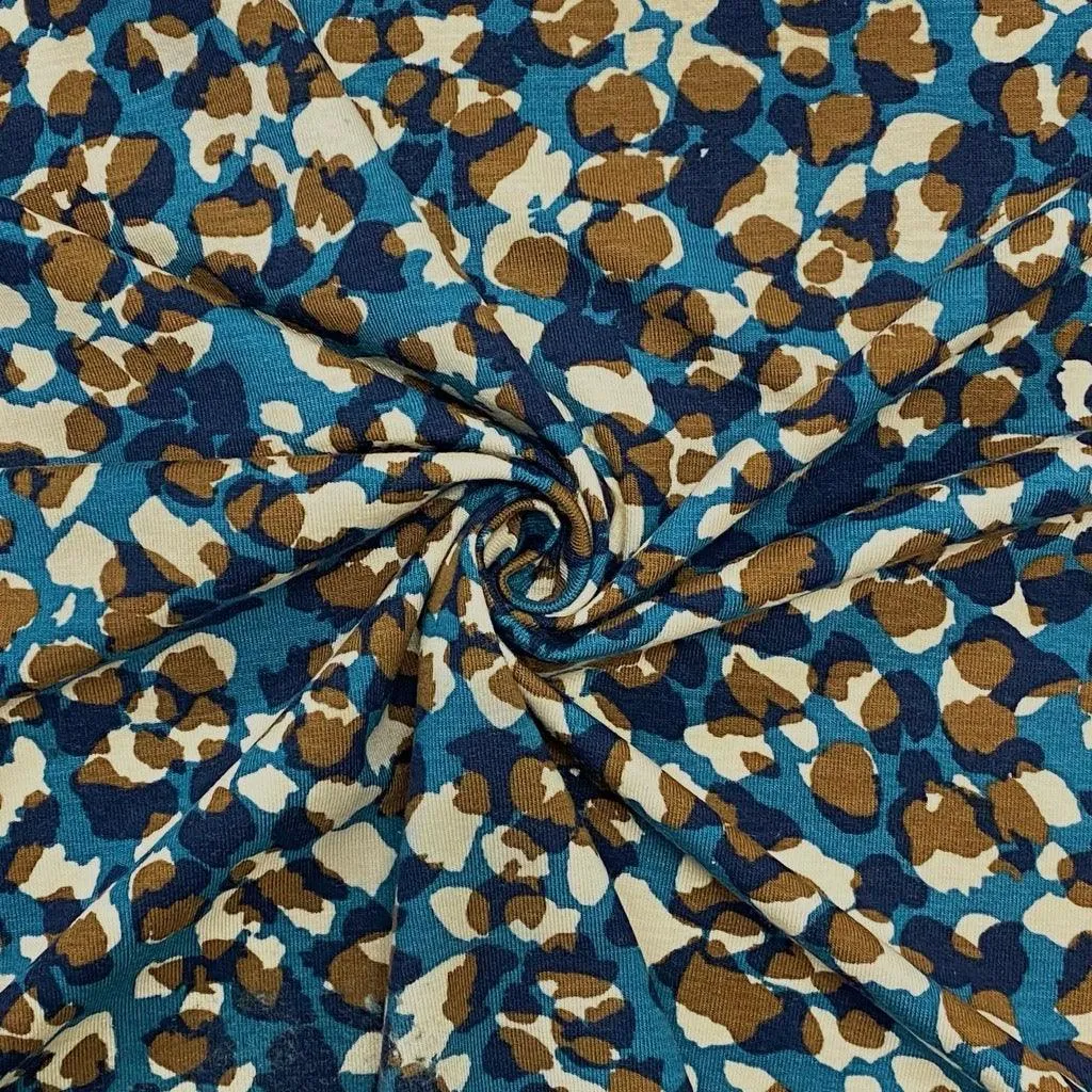 Animal Skin Modal Jersey Fabric