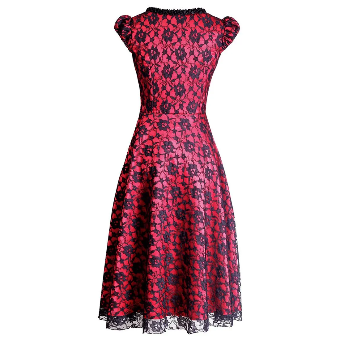 Balbina Gothic Burlesque Dress