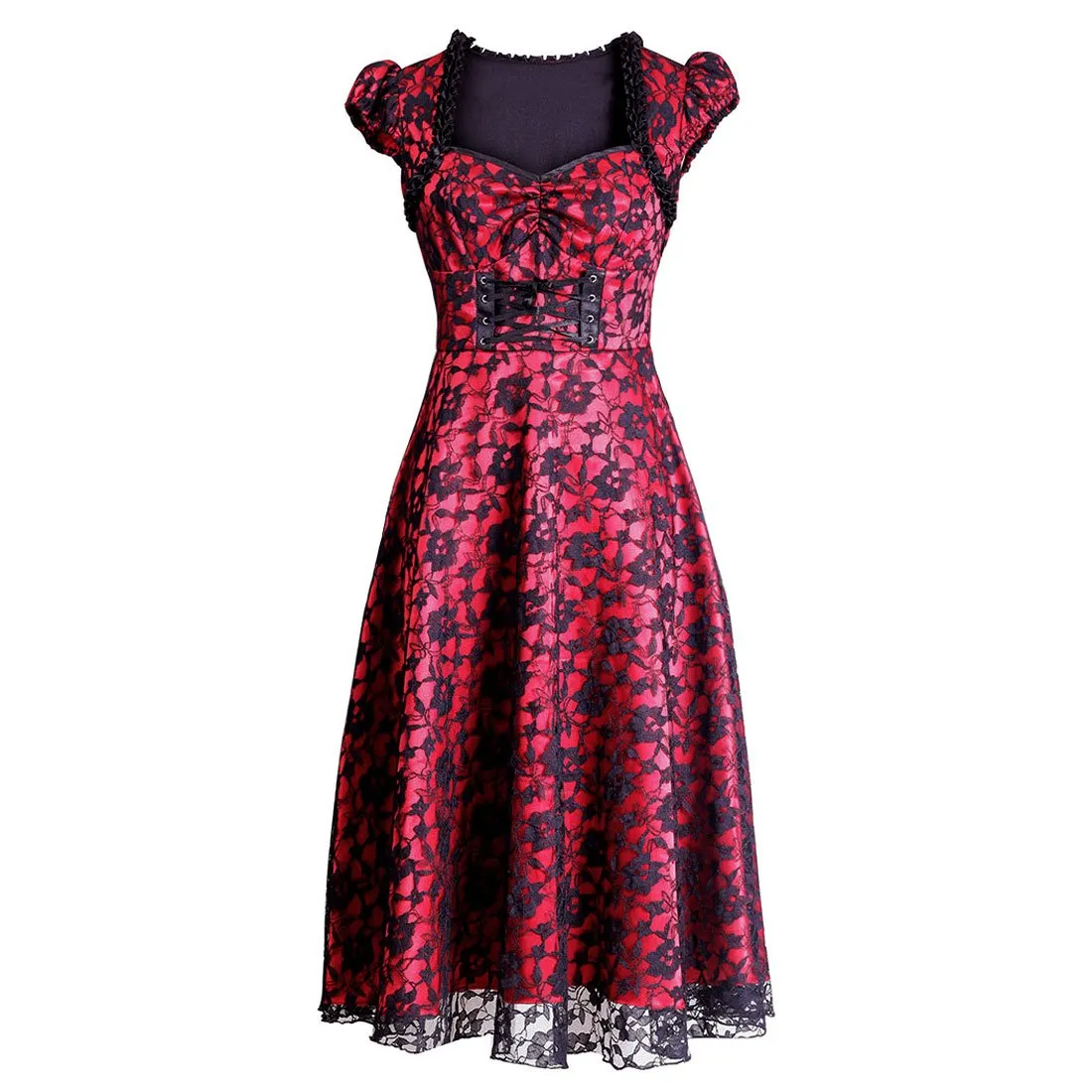 Balbina Gothic Burlesque Dress