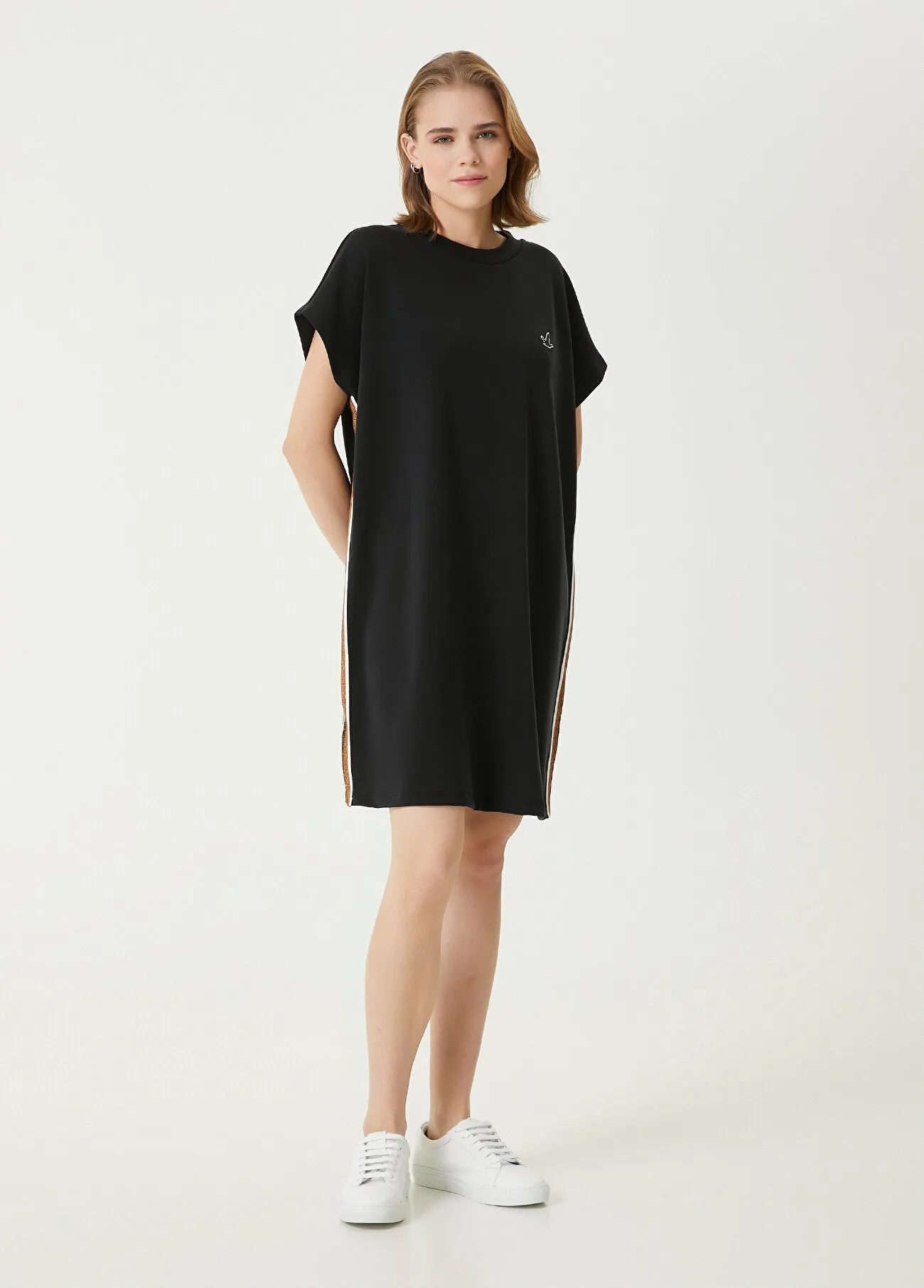 Beymen Club Sleeveless Modal Mini Dress Black