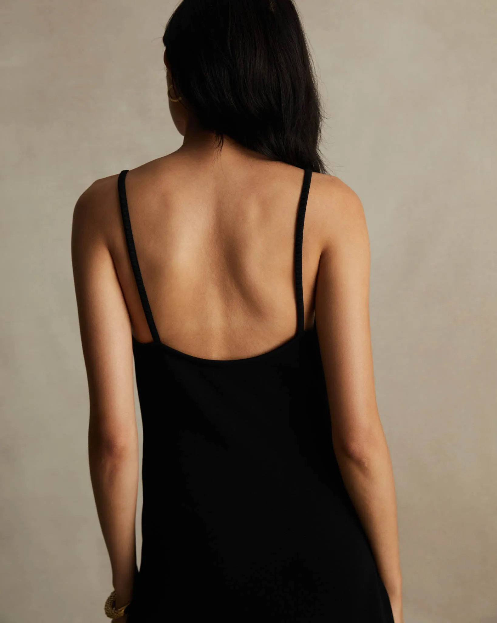 Black Lucia Camisole Dress