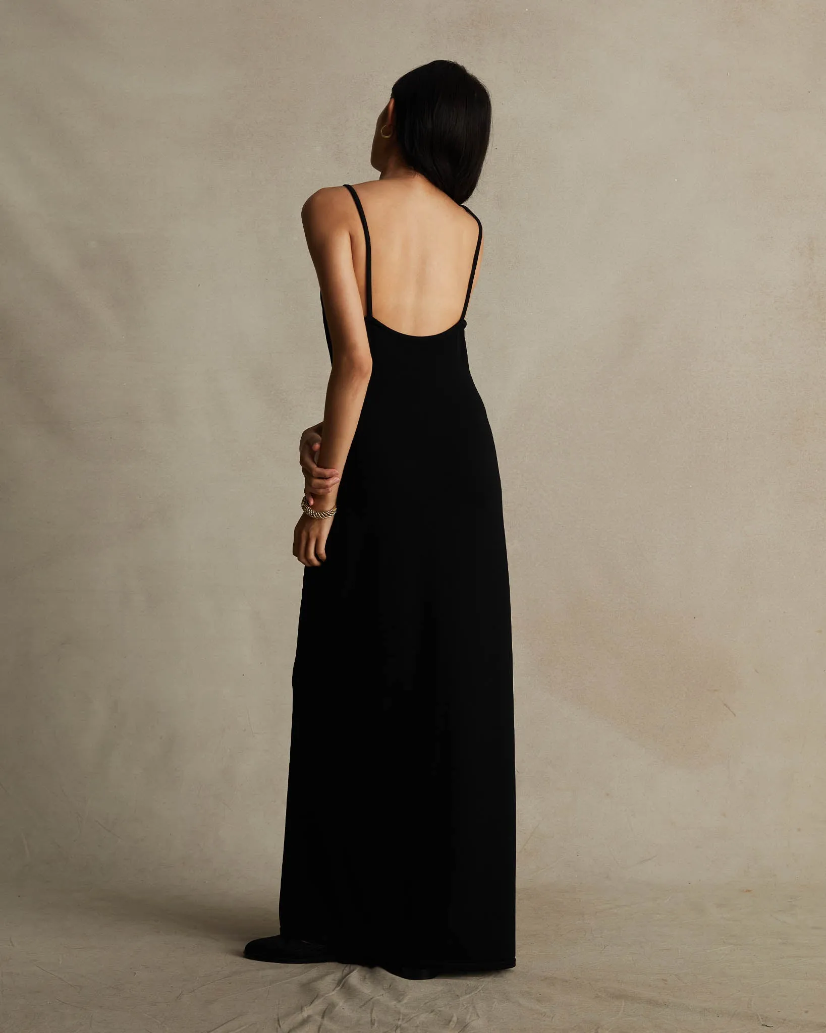 Black Lucia Camisole Dress