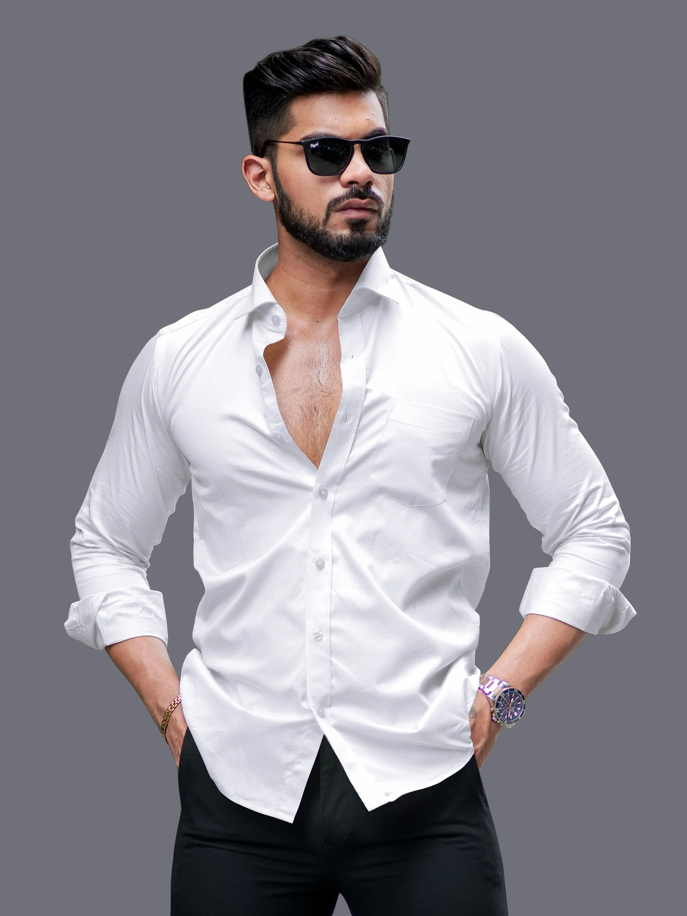 Bollywood Style Shirt With Trouser (Combo) S-18 P-01