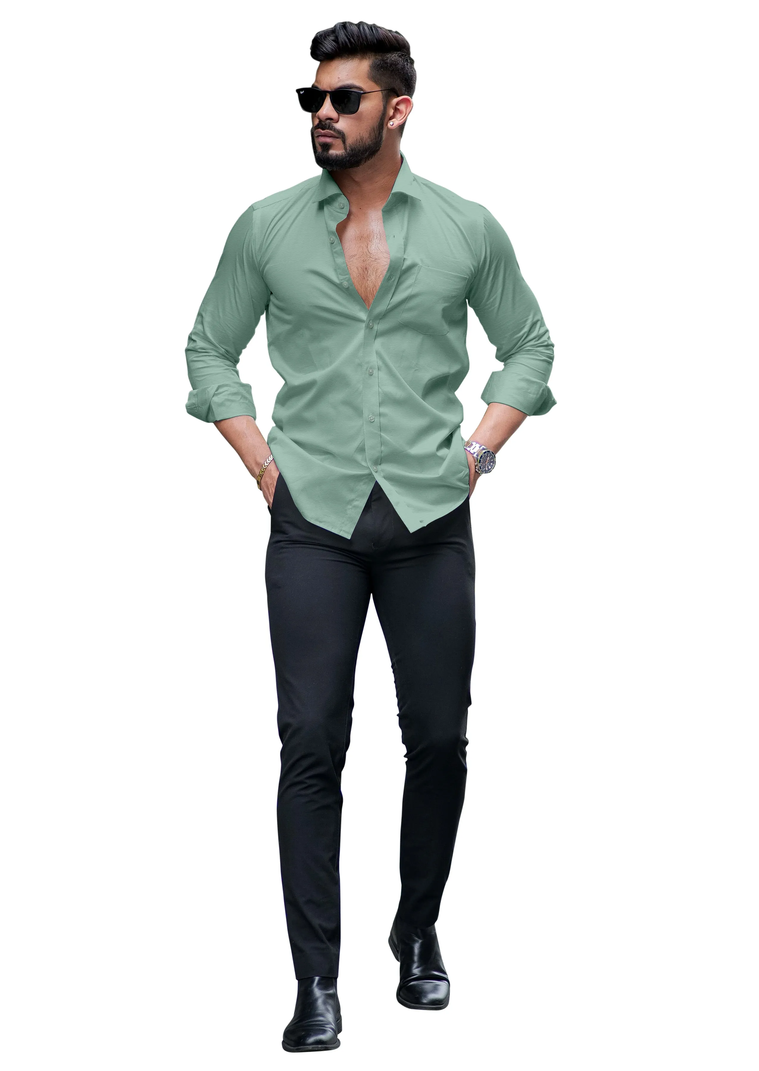 Bollywood Style Shirt With Trouser (Combo) S-20 P-01