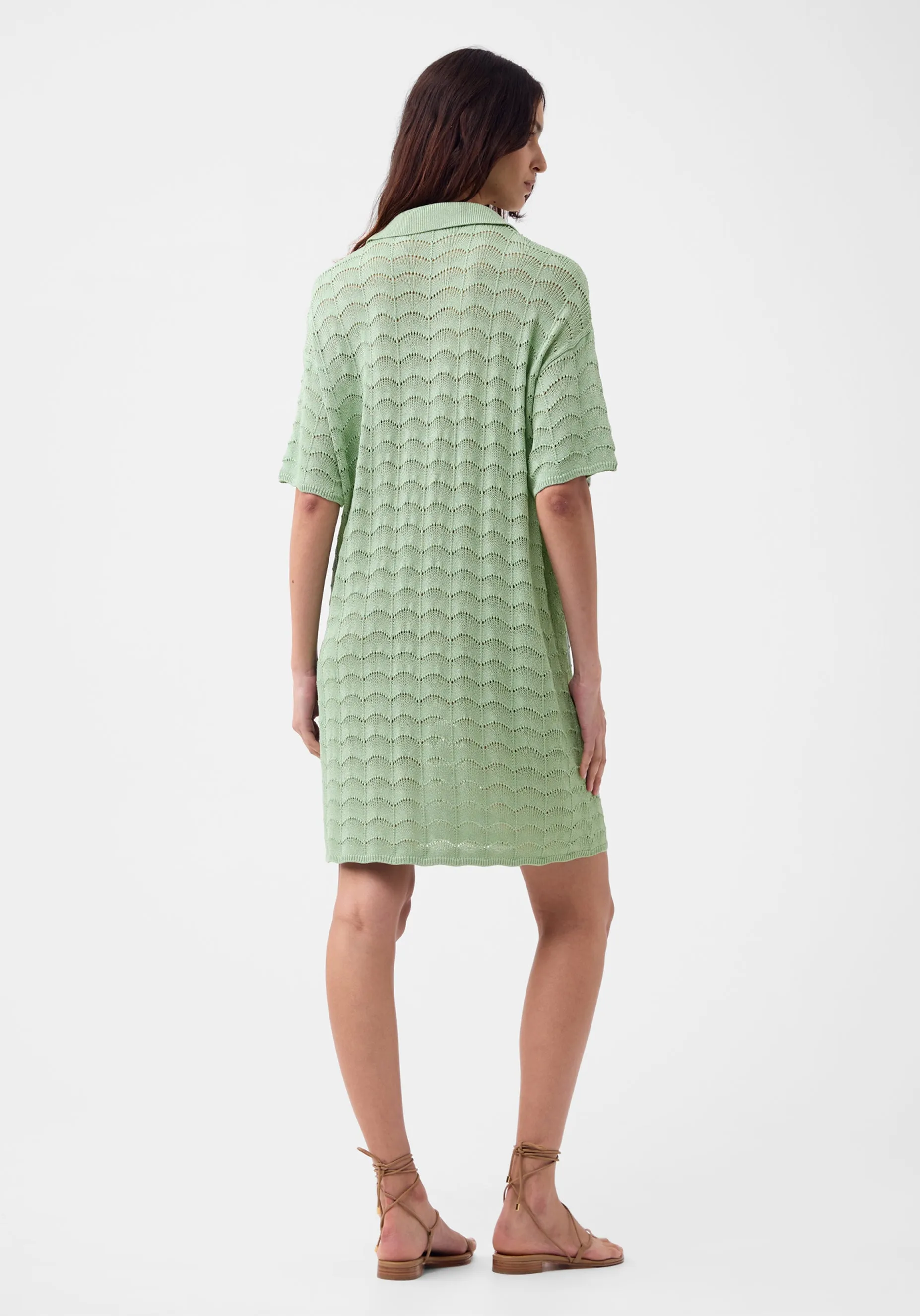 Calista Knit Dress_Mint