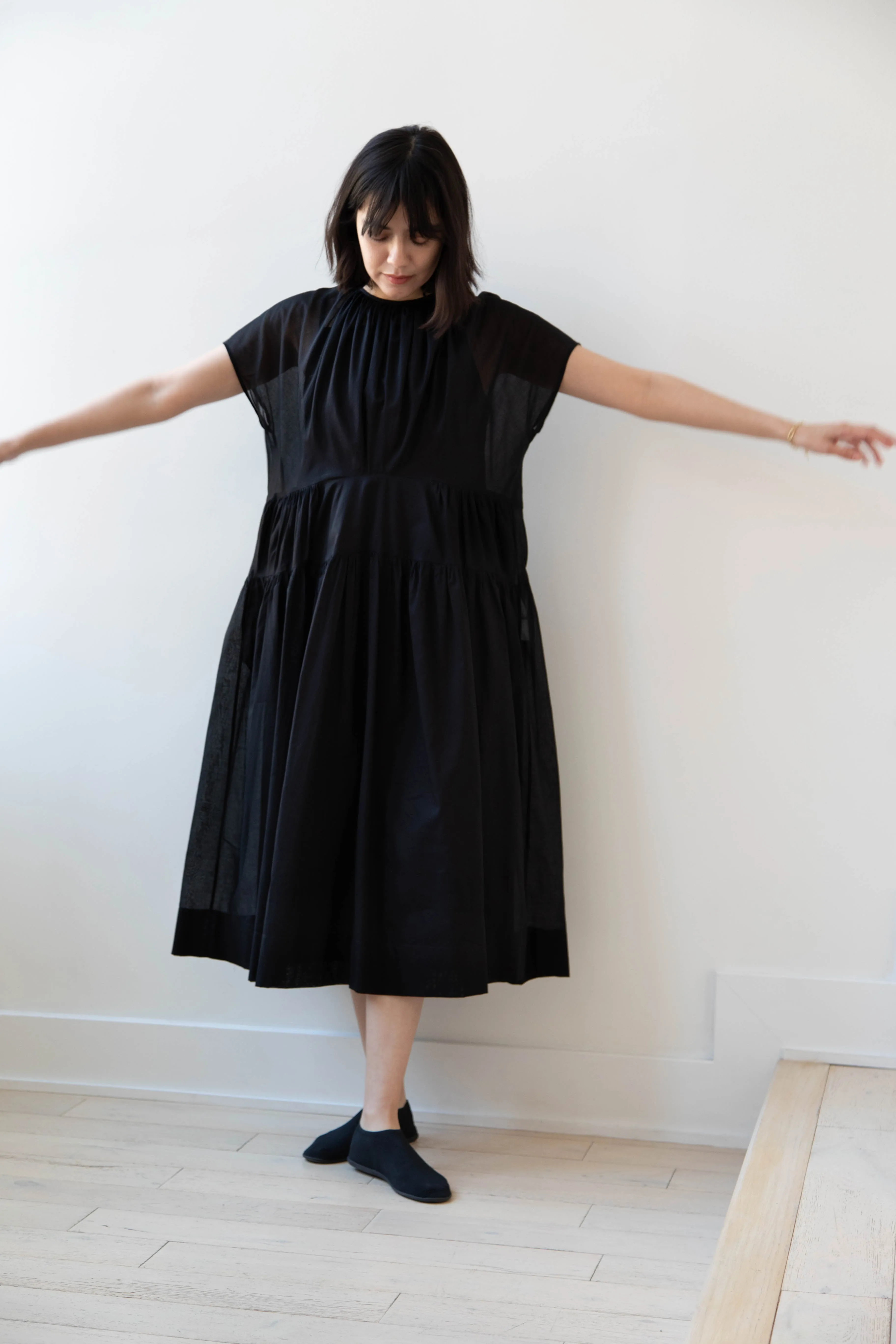 École De Curiosités | Rachael Dress in Black