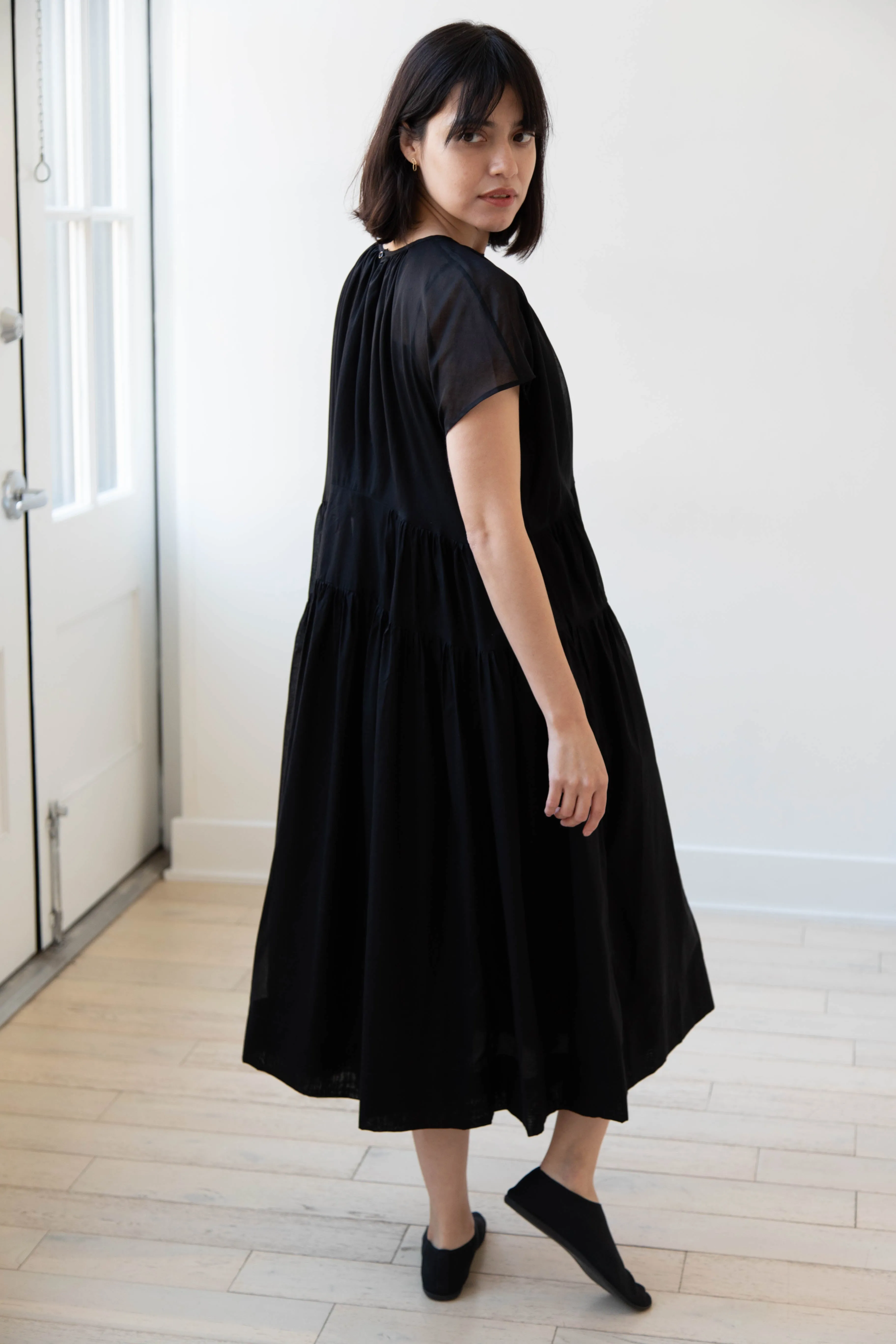 École De Curiosités | Rachael Dress in Black