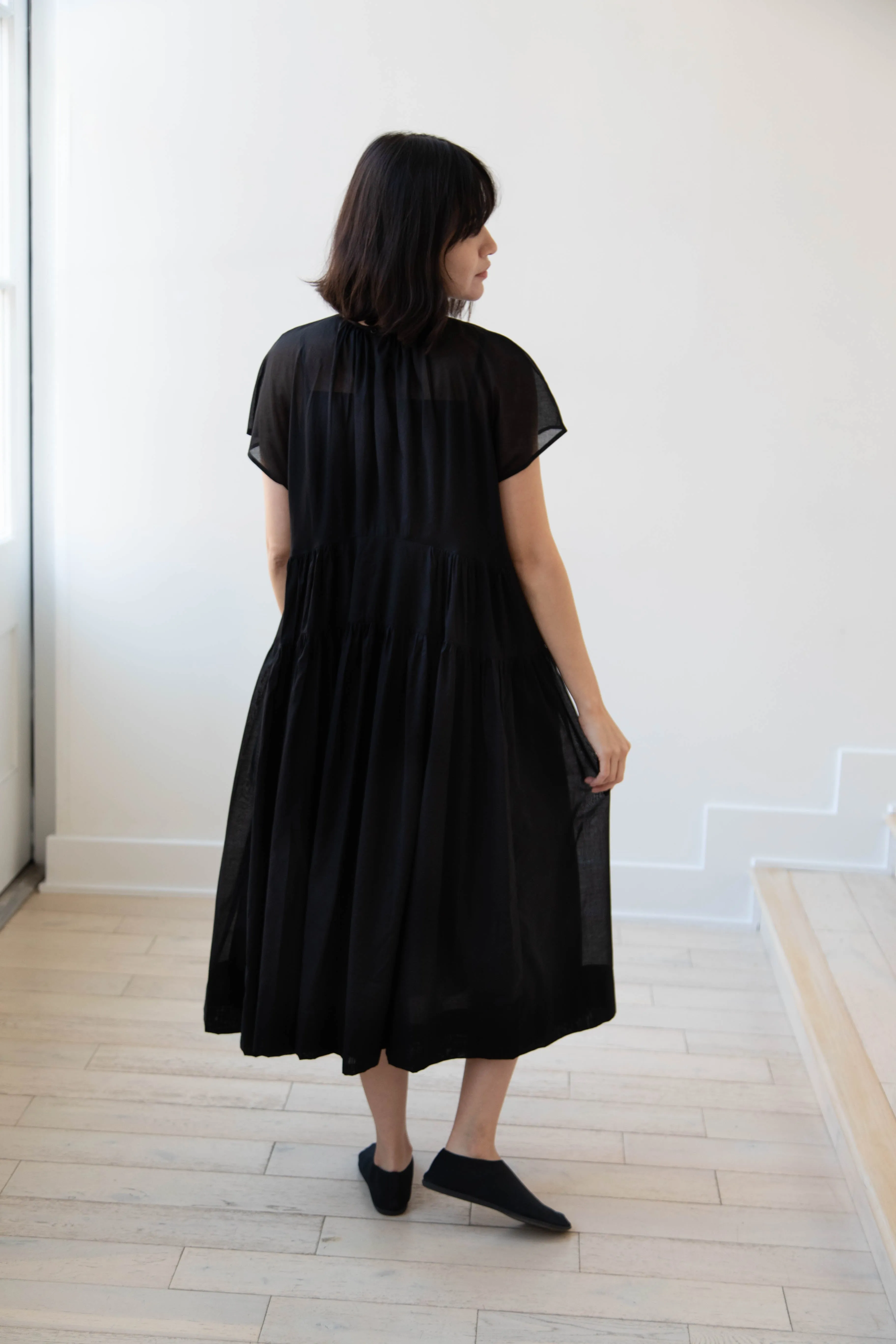 École De Curiosités | Rachael Dress in Black