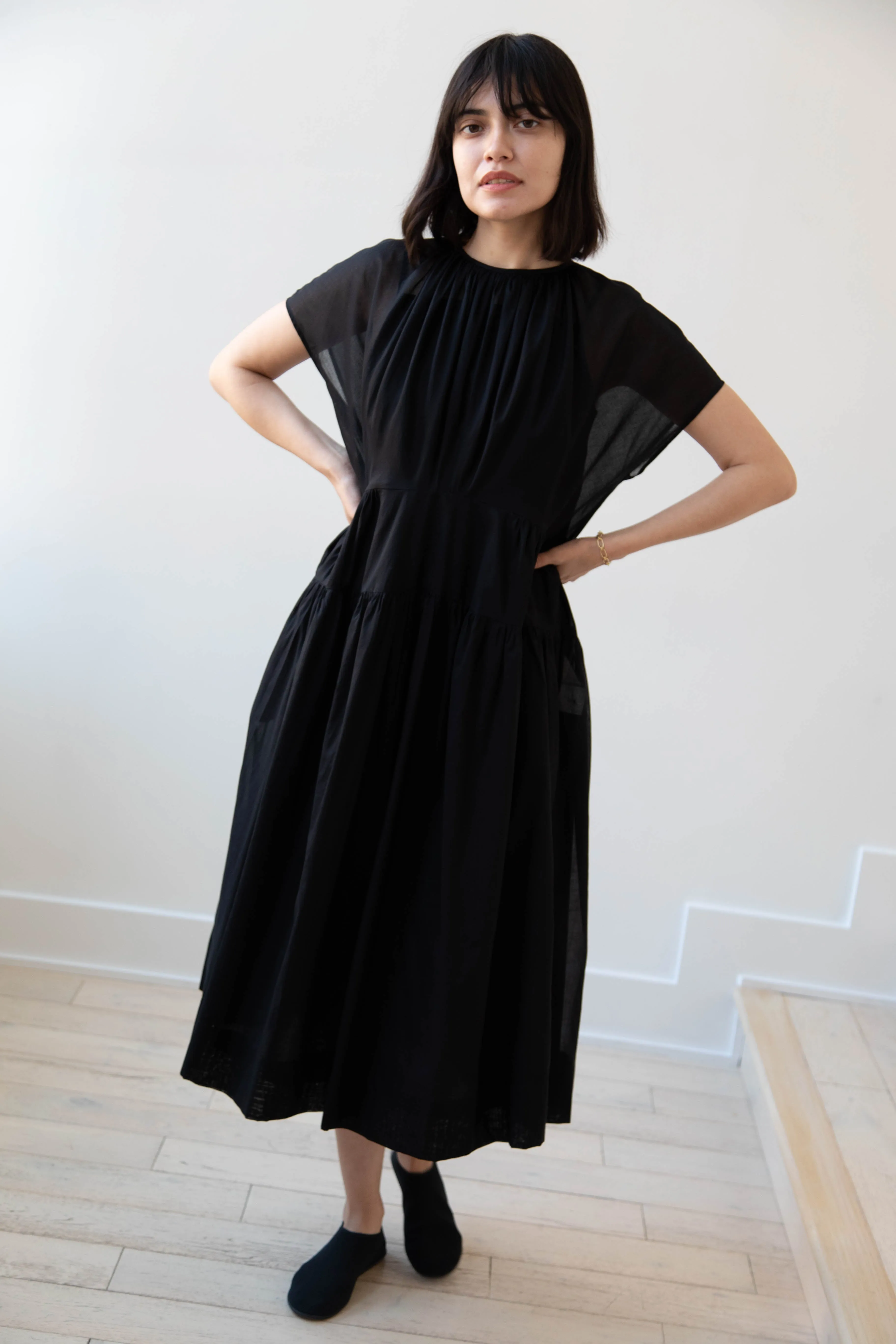 École De Curiosités | Rachael Dress in Black