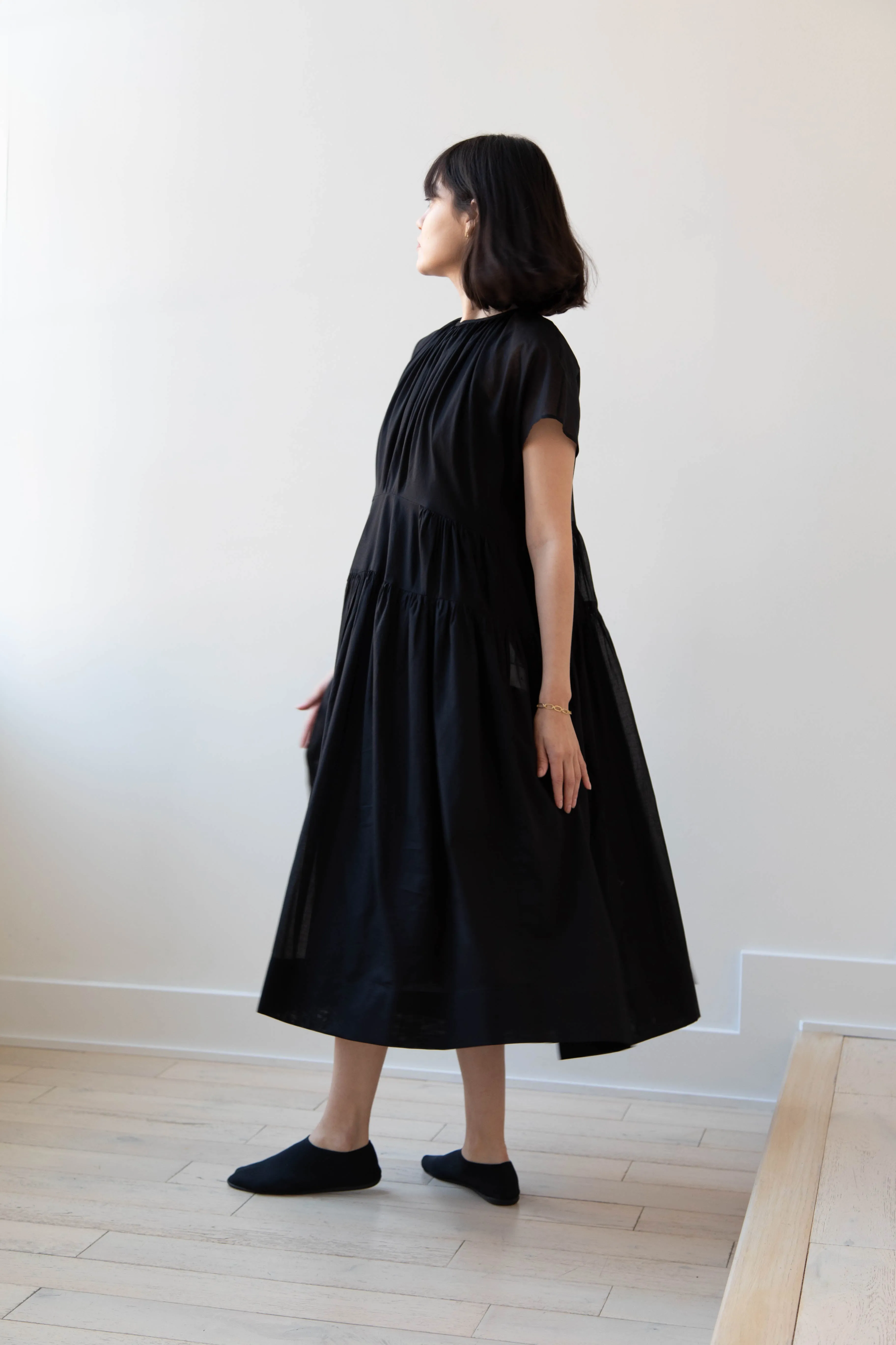 École De Curiosités | Rachael Dress in Black