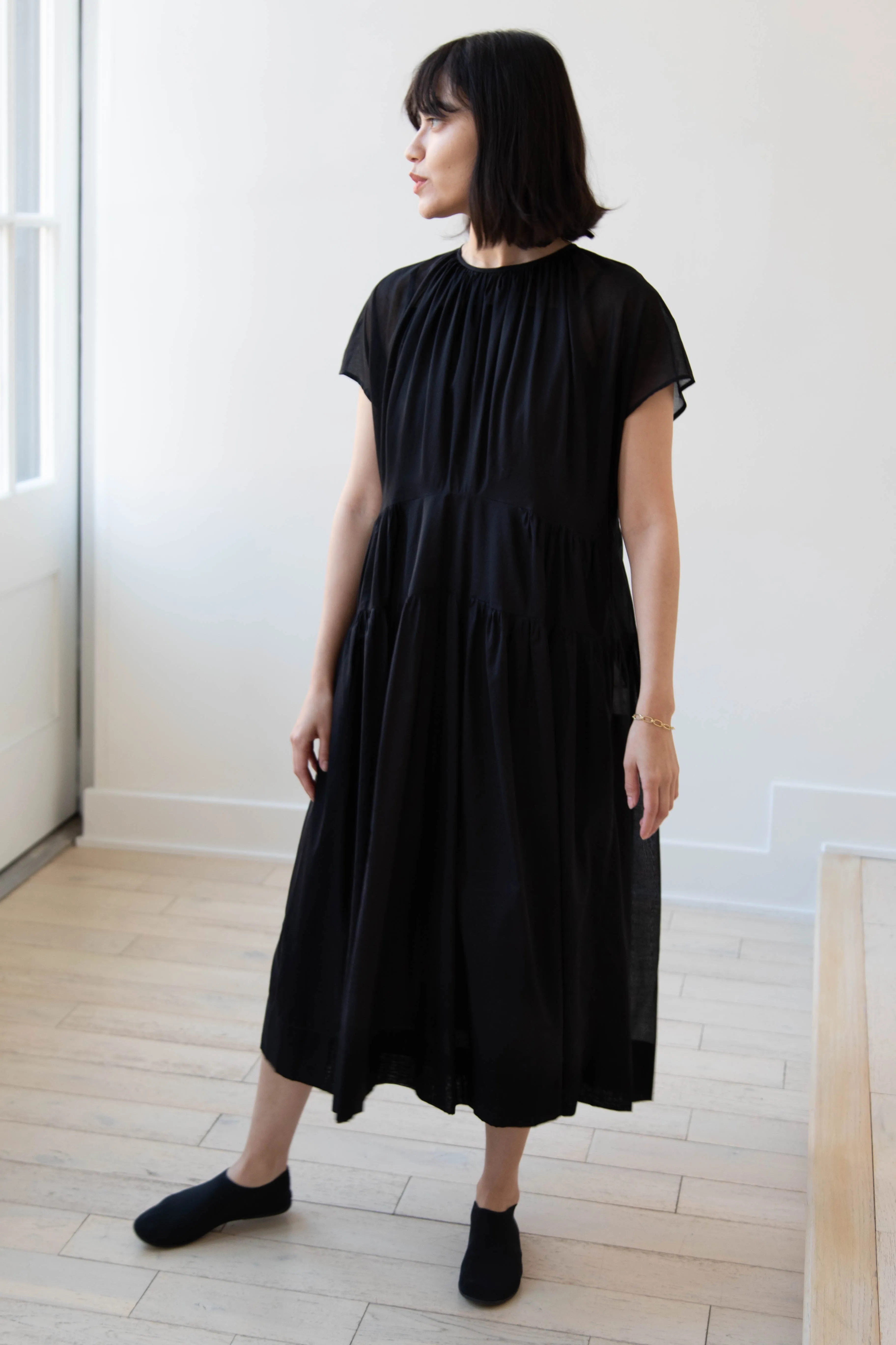 École De Curiosités | Rachael Dress in Black