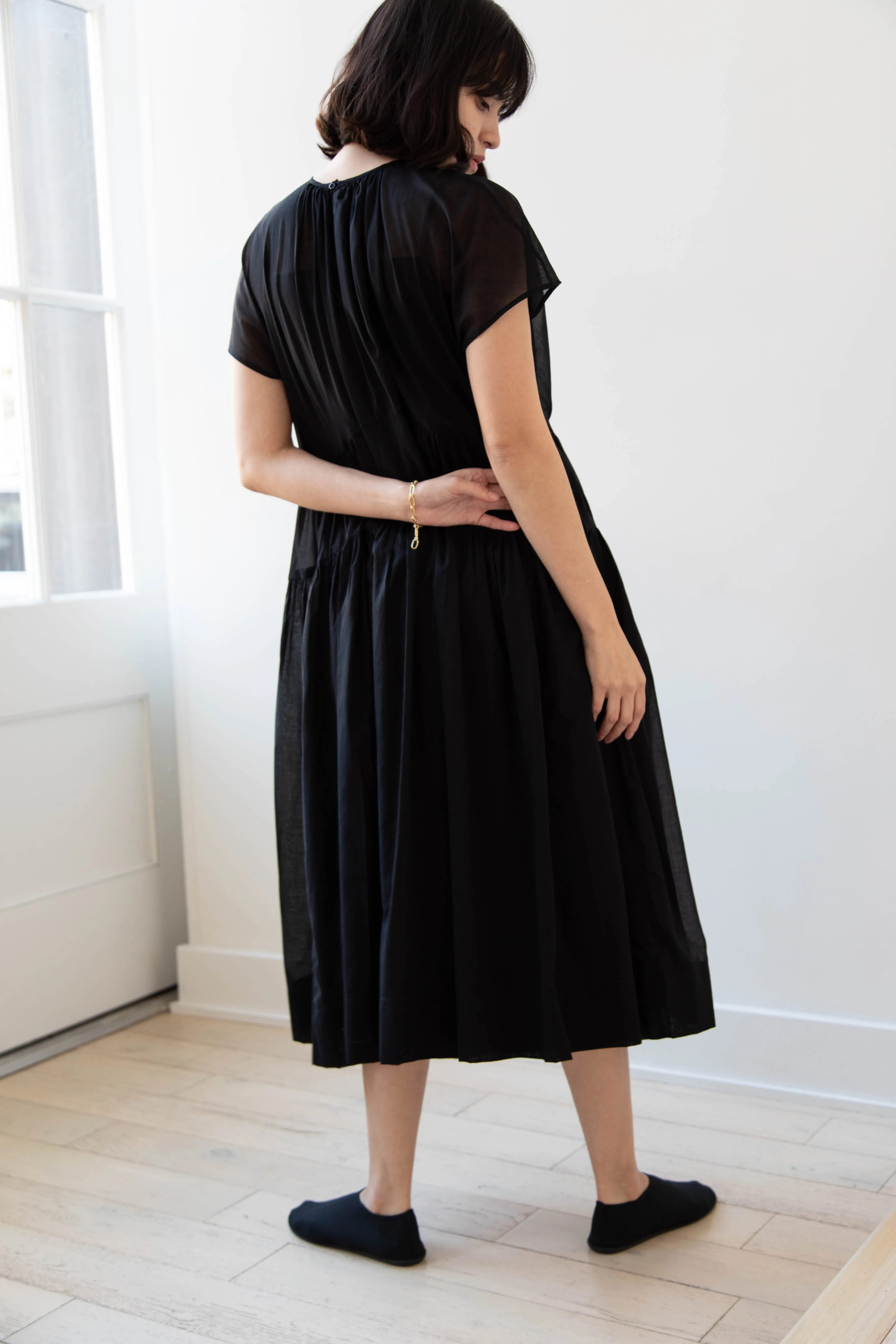 École De Curiosités | Rachael Dress in Black