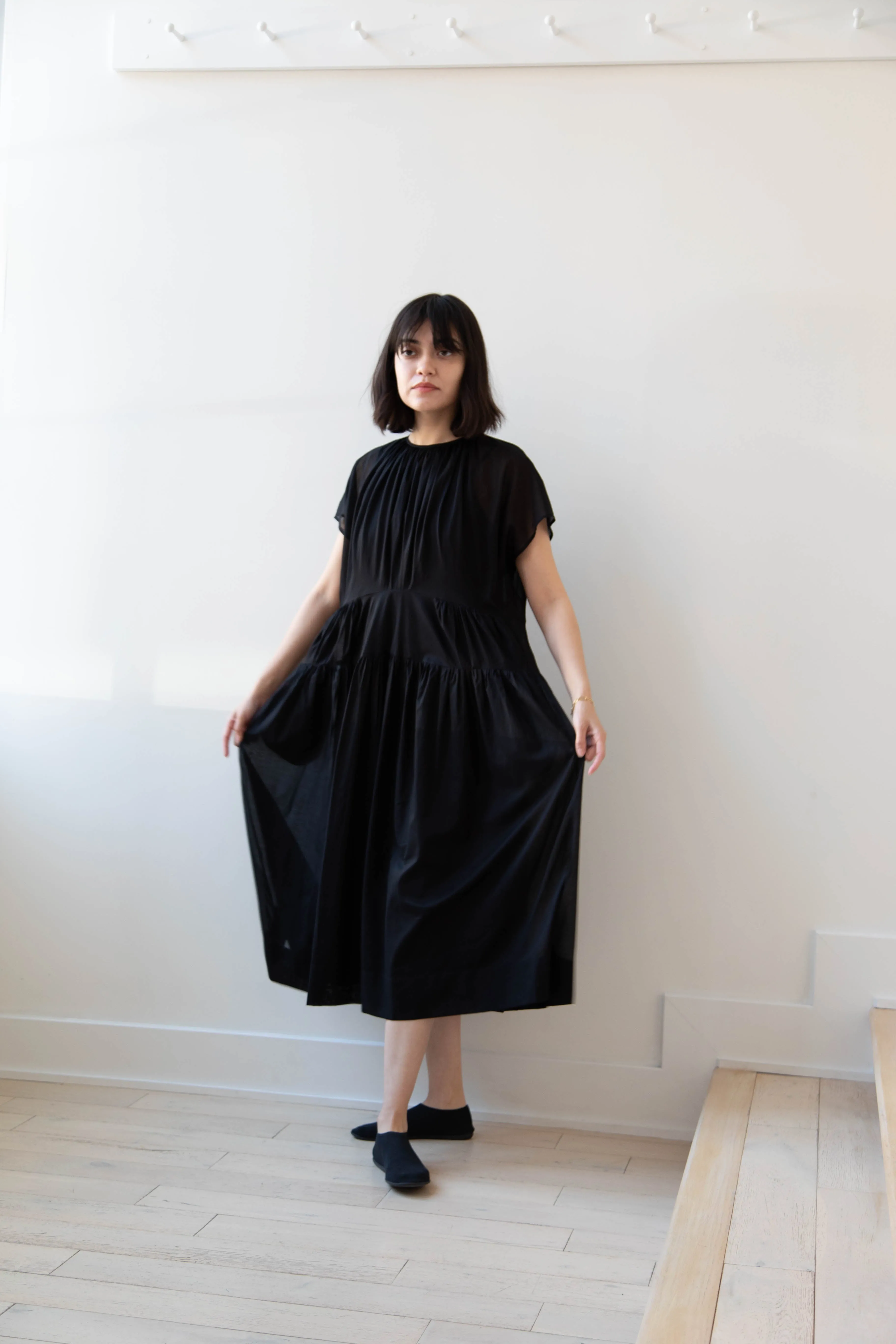 École De Curiosités | Rachael Dress in Black