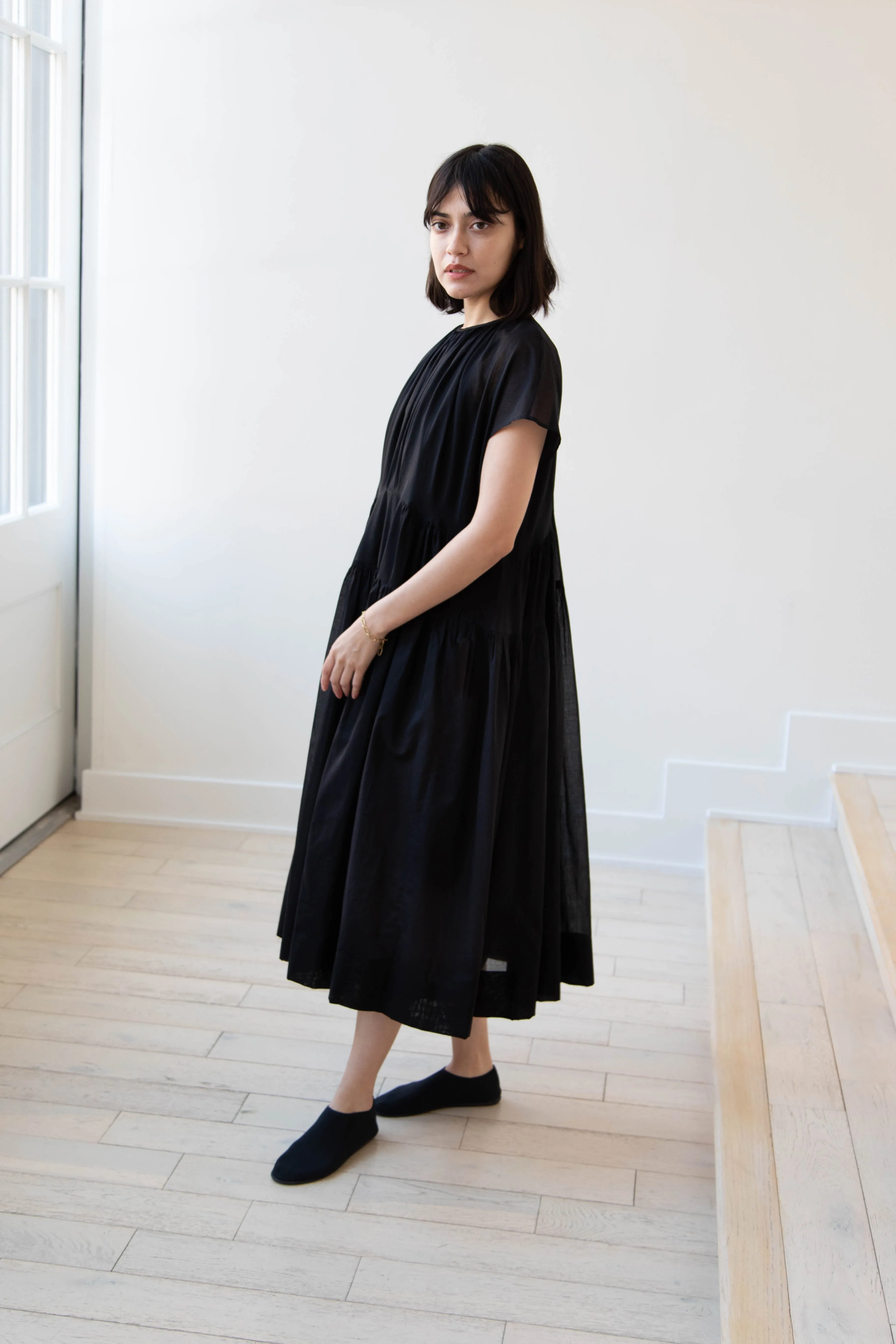 École De Curiosités | Rachael Dress in Black