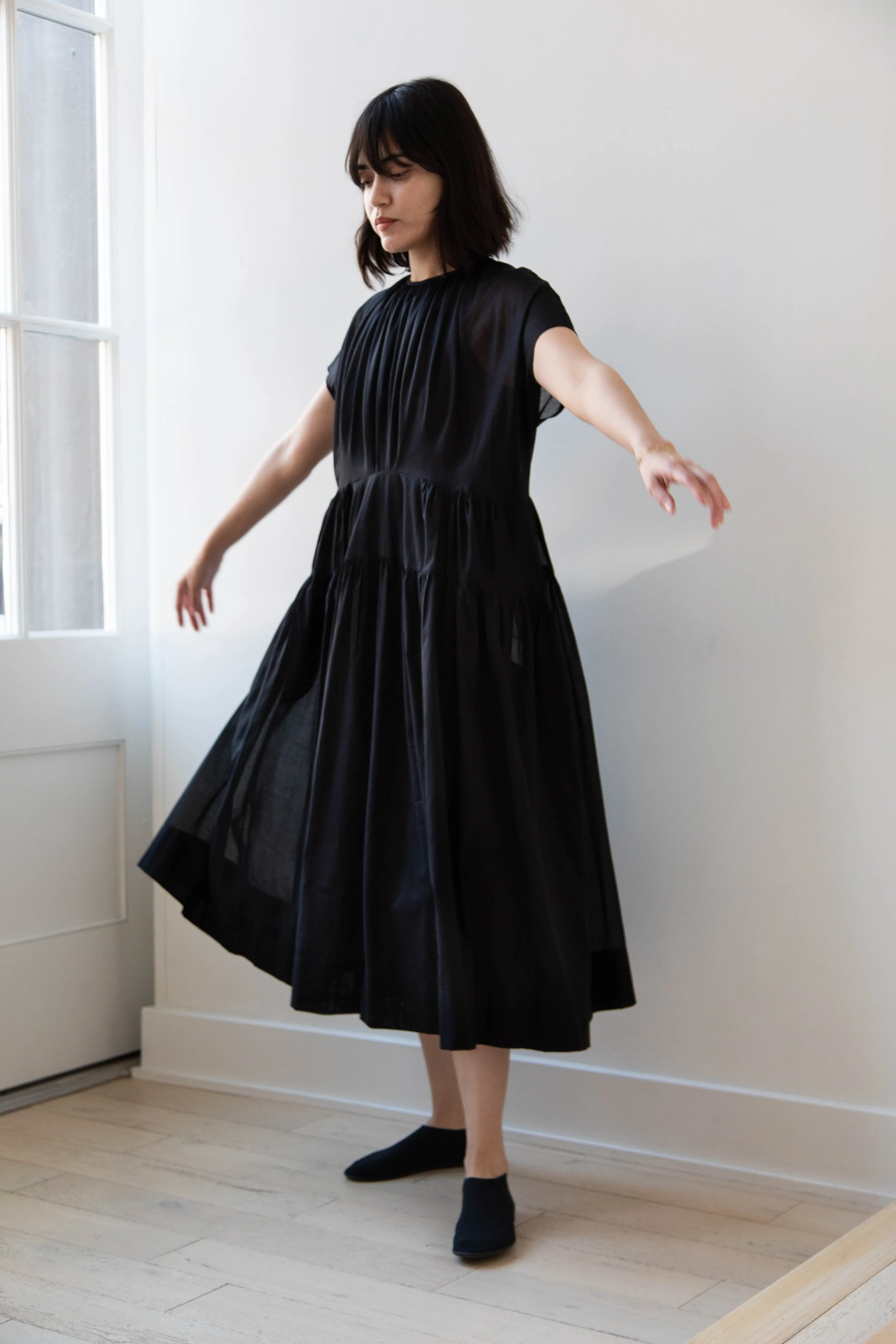 École De Curiosités | Rachael Dress in Black