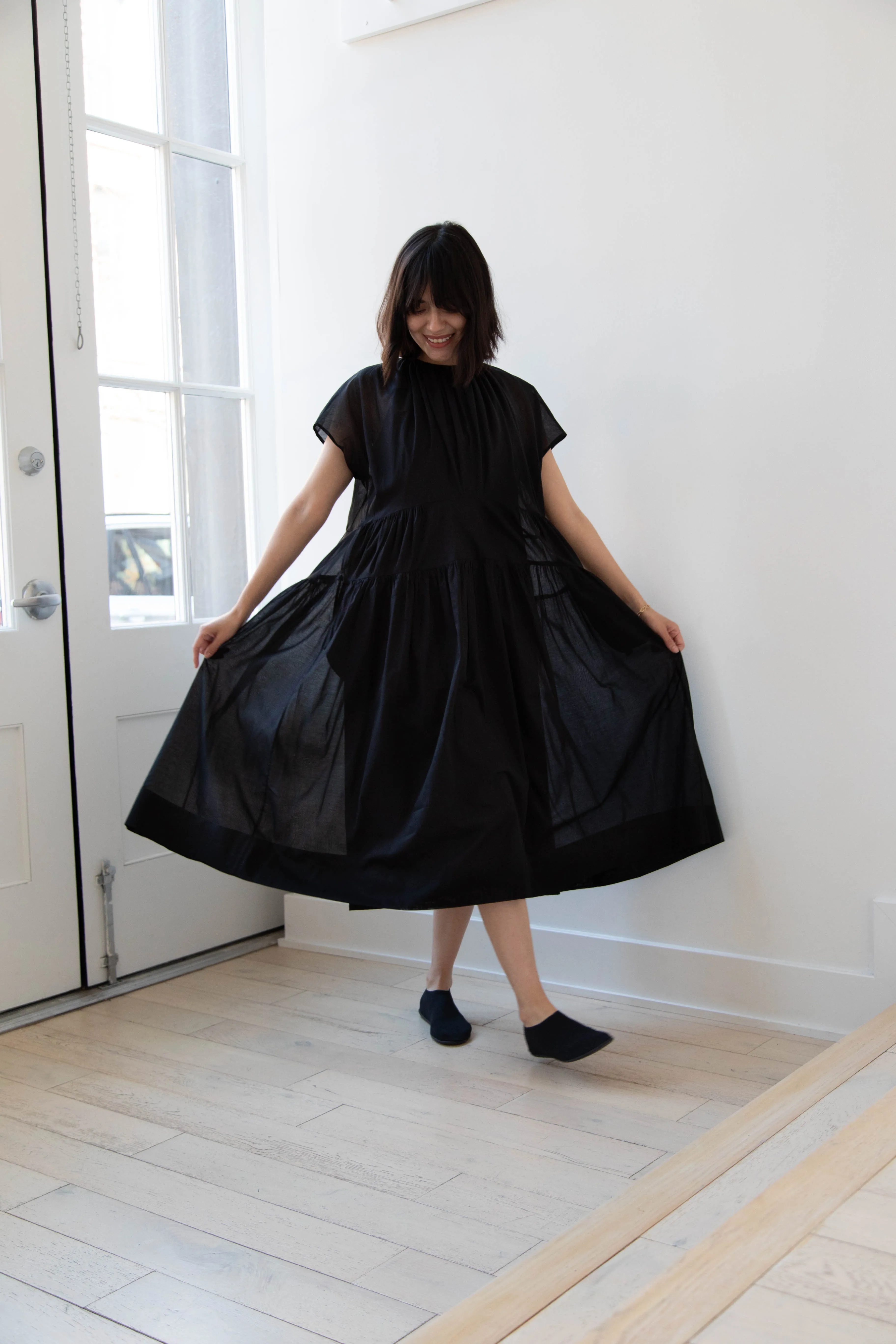 École De Curiosités | Rachael Dress in Black