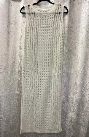 Crochet Sheer Long Slip Dress