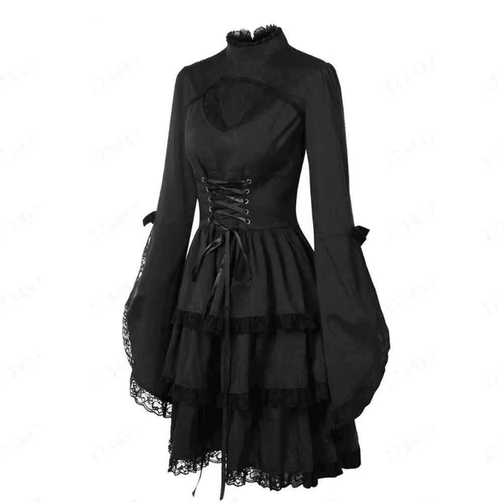 Dark Muse Queen Midi Dress