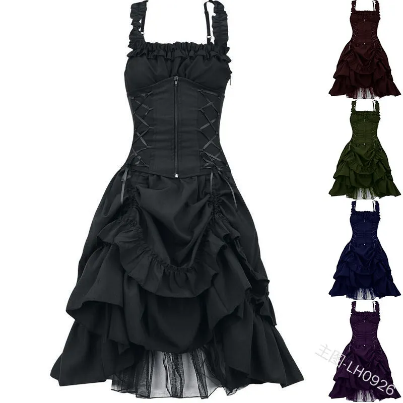 Dark Muse Queen Midi Dress