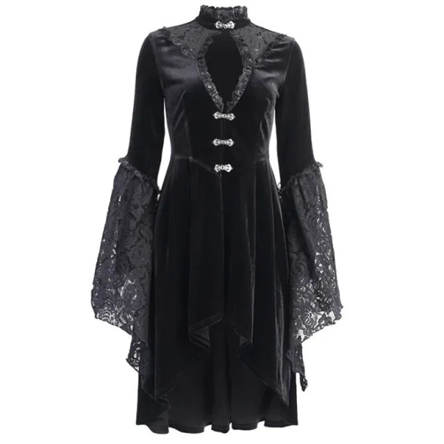 Dark Muse Queen Midi Dress