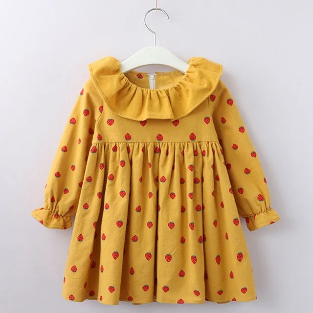 Dress Autumn Winter New Design Baby Girls Dress Girls Casual Dresses Kids