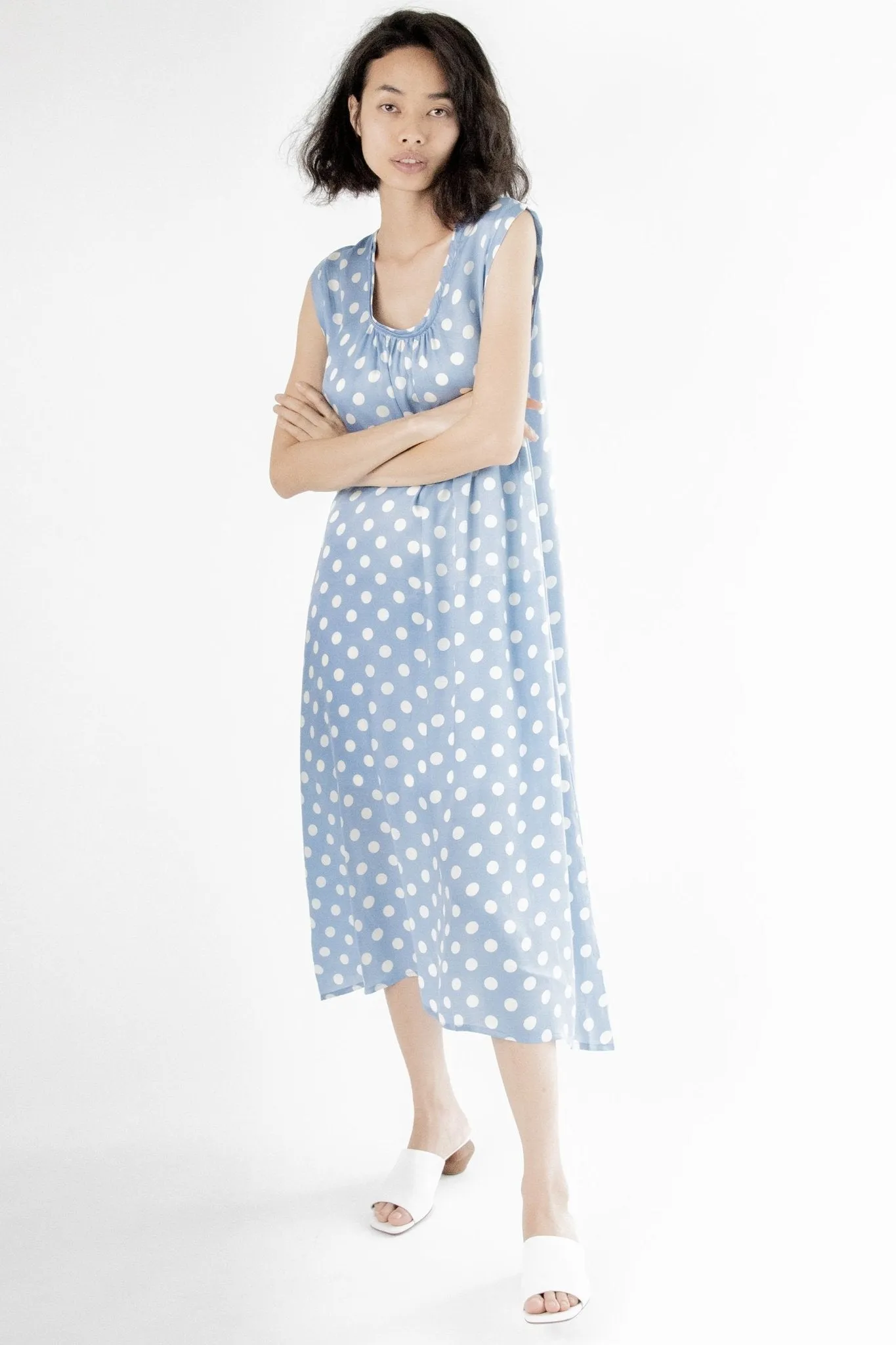 Dress Karen Modal Silk Polka Dot