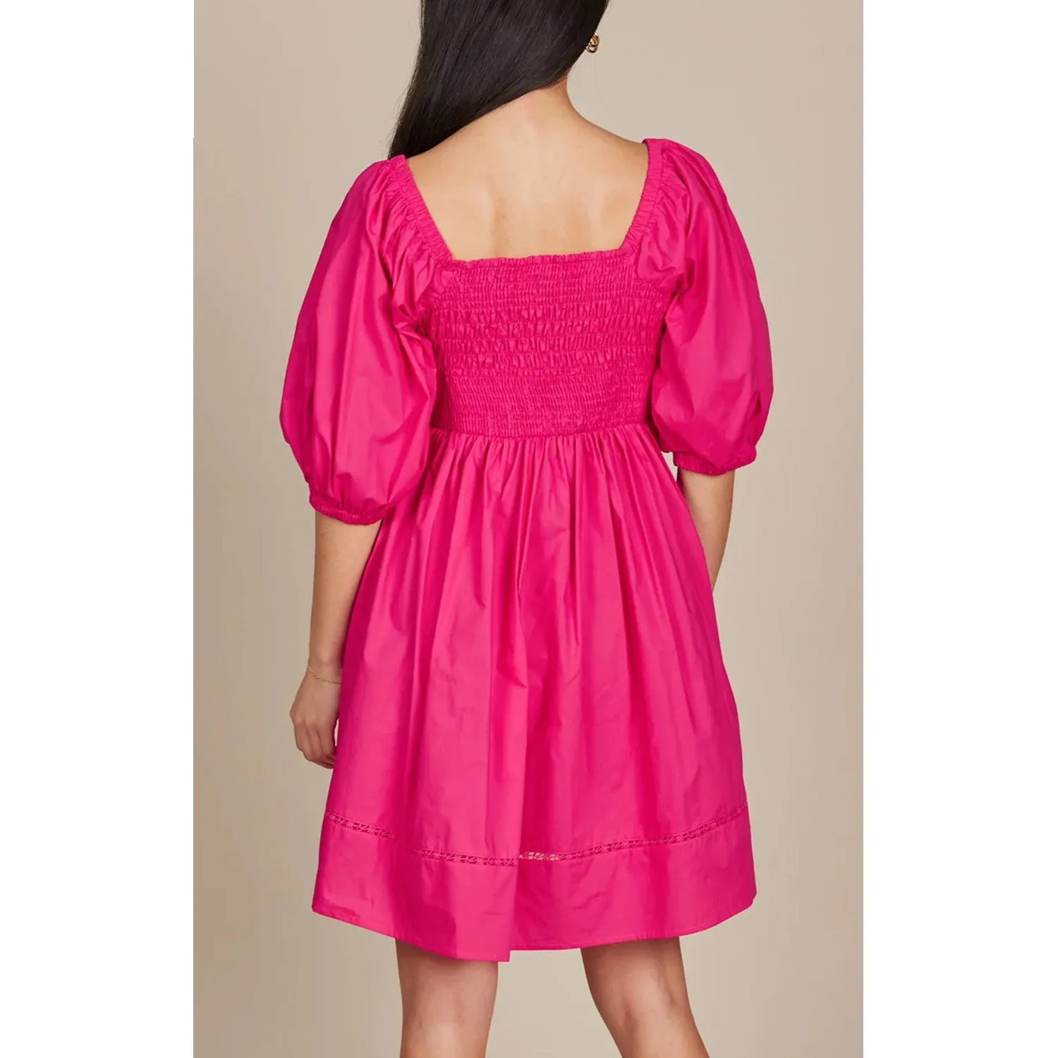 Dress Remi Mini - Raspberry