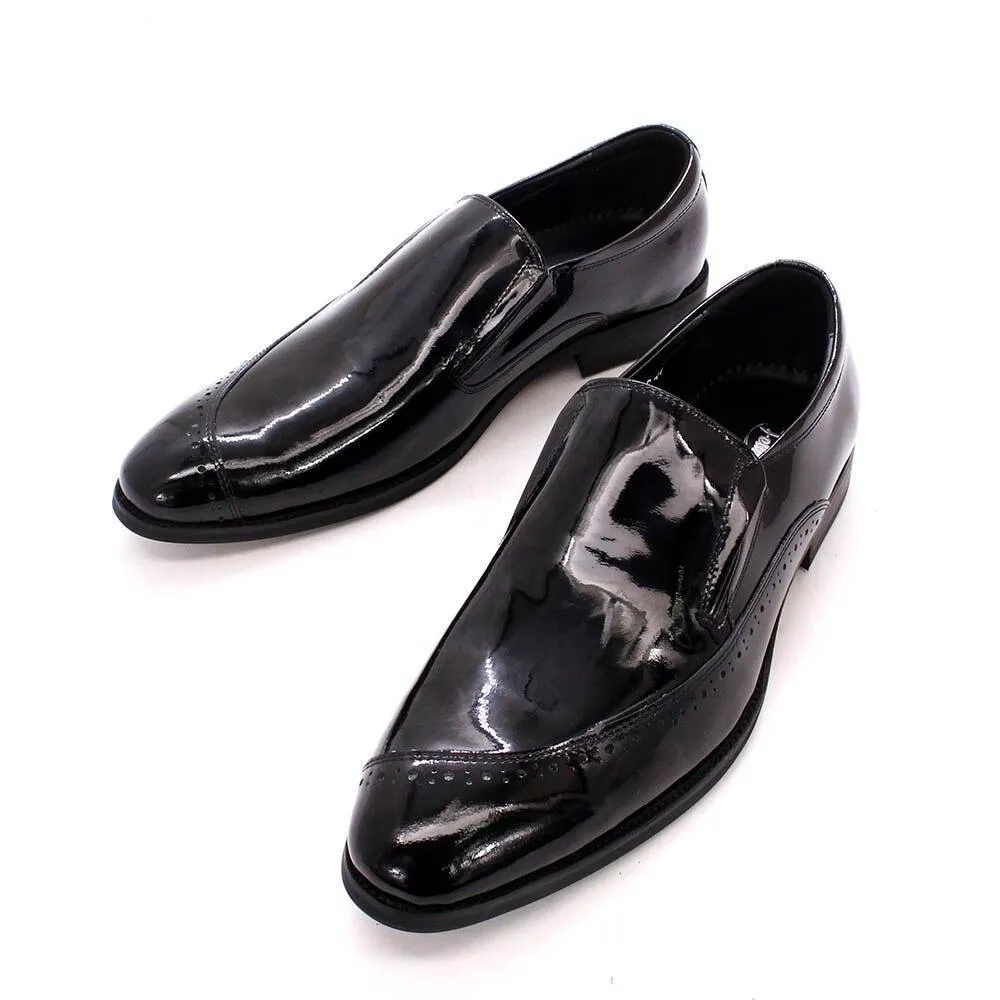 Dress Shoes -  Max Glossy Slip-On Men Shoes