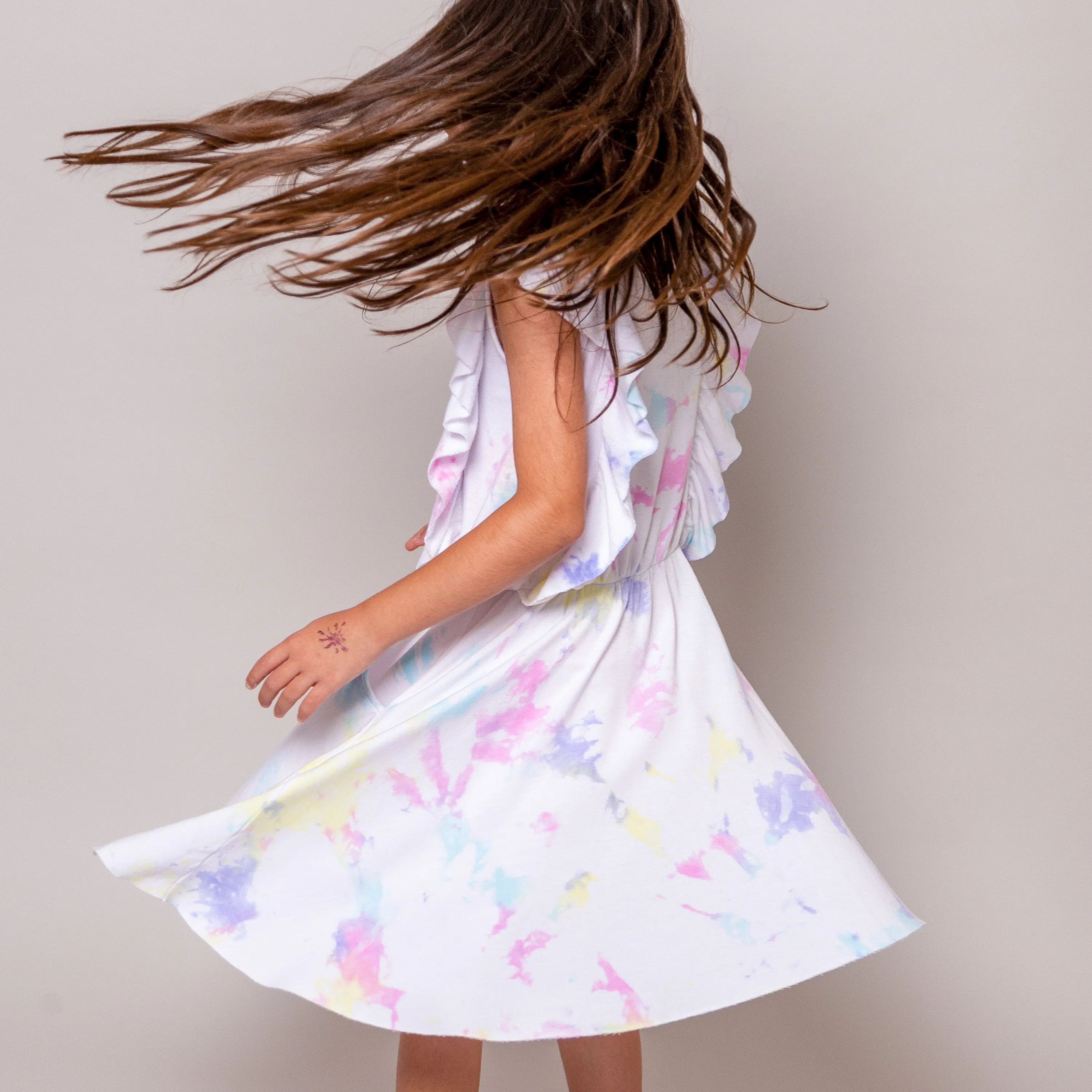 Fairwell Kids Darling Dress, In Confetti