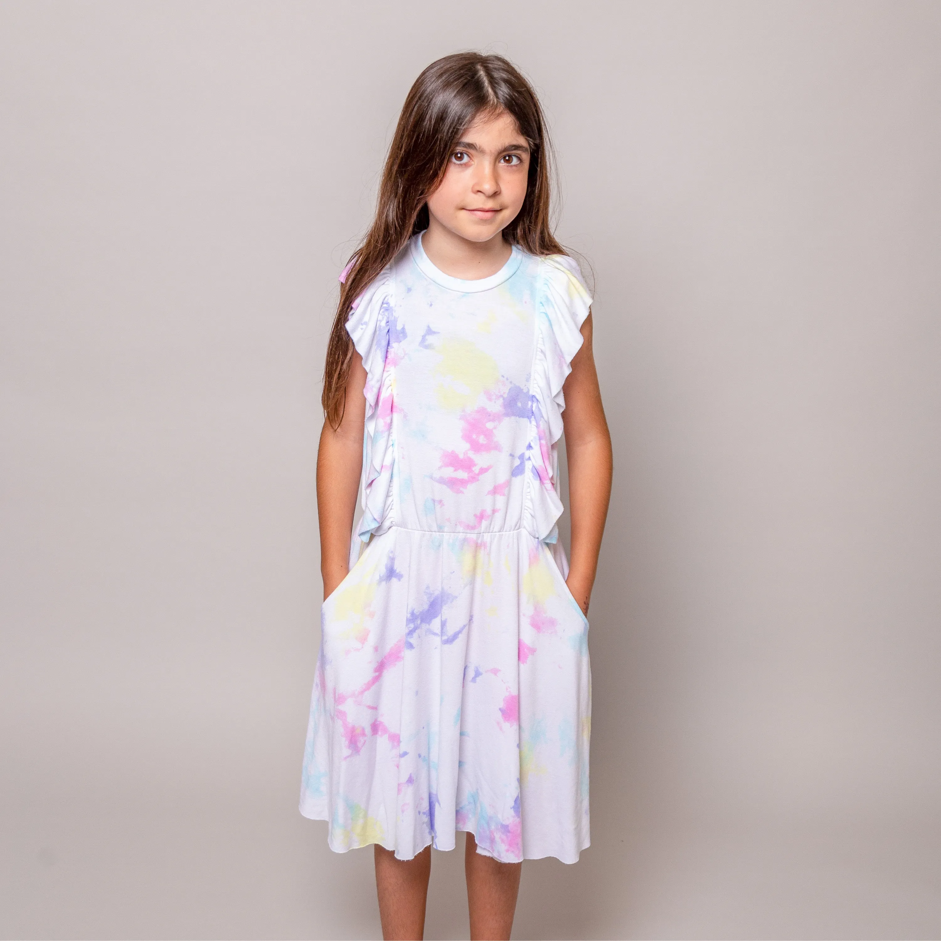 Fairwell Kids Darling Dress, In Confetti