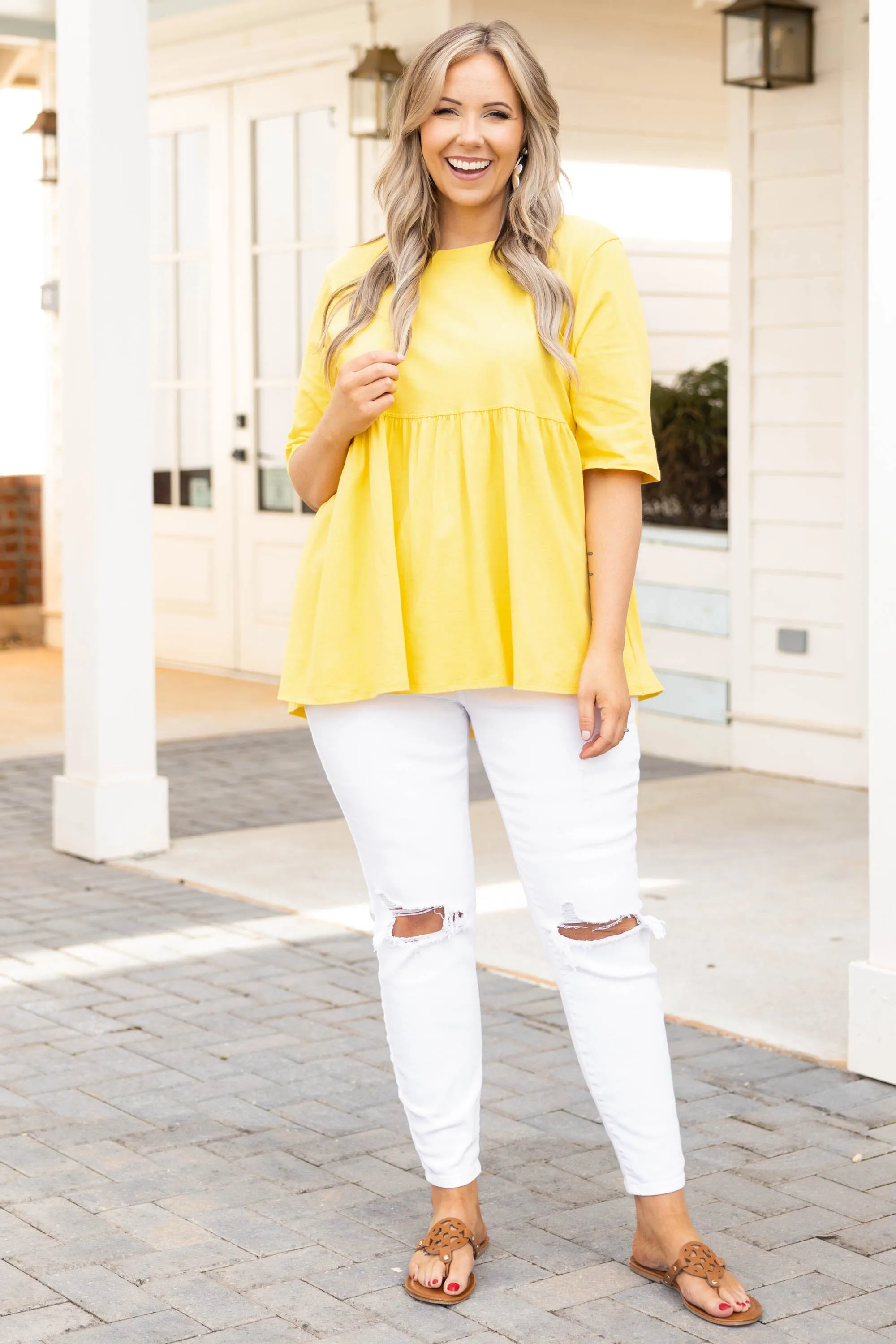 Fearless Soul Top, Yellow