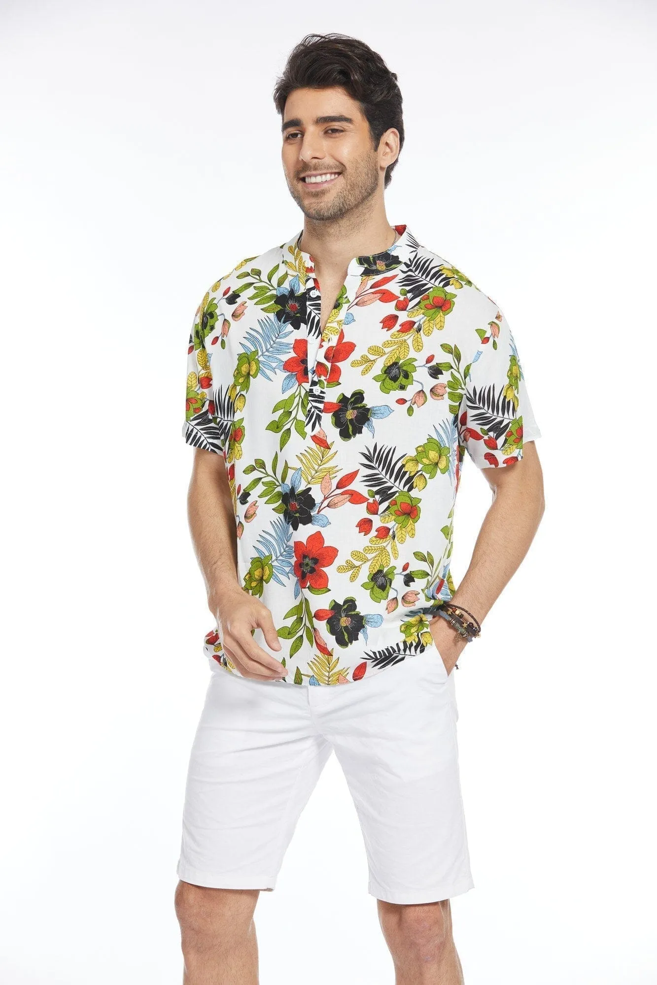 Floral Henley Shirt (US Only)