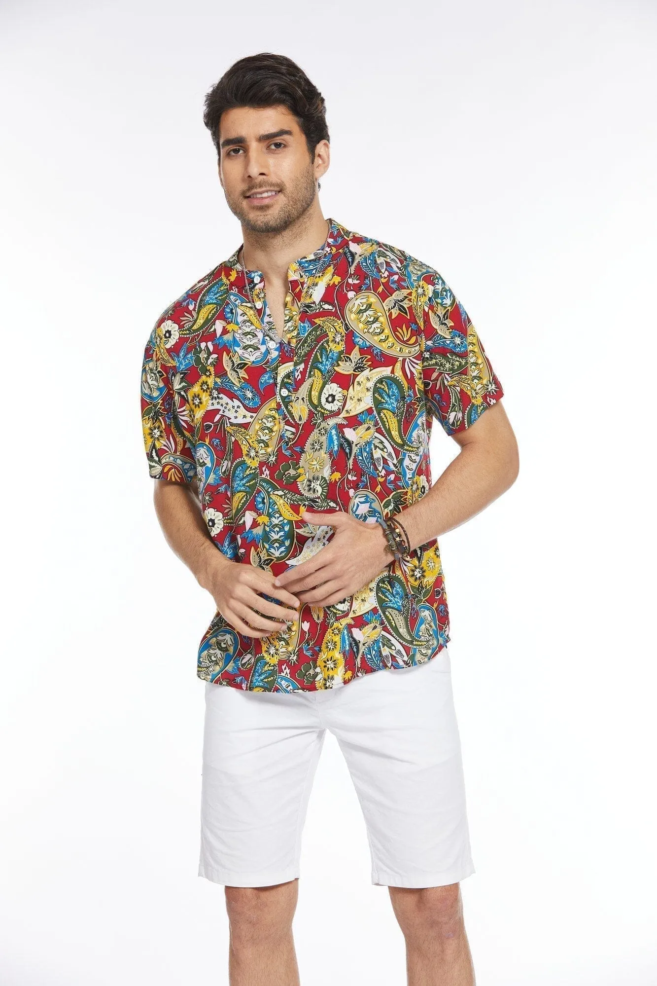 Floral Henley Shirt (US Only)