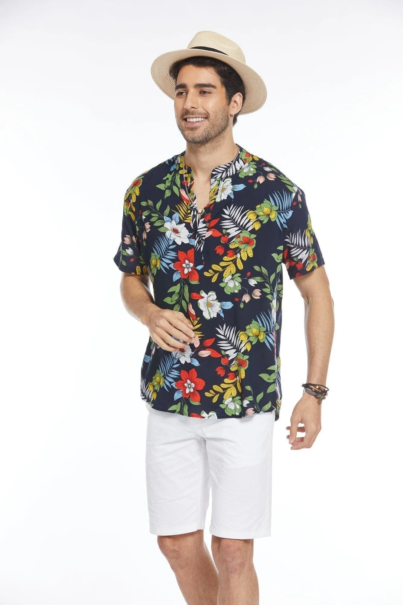 Floral Henley Shirt (US Only)