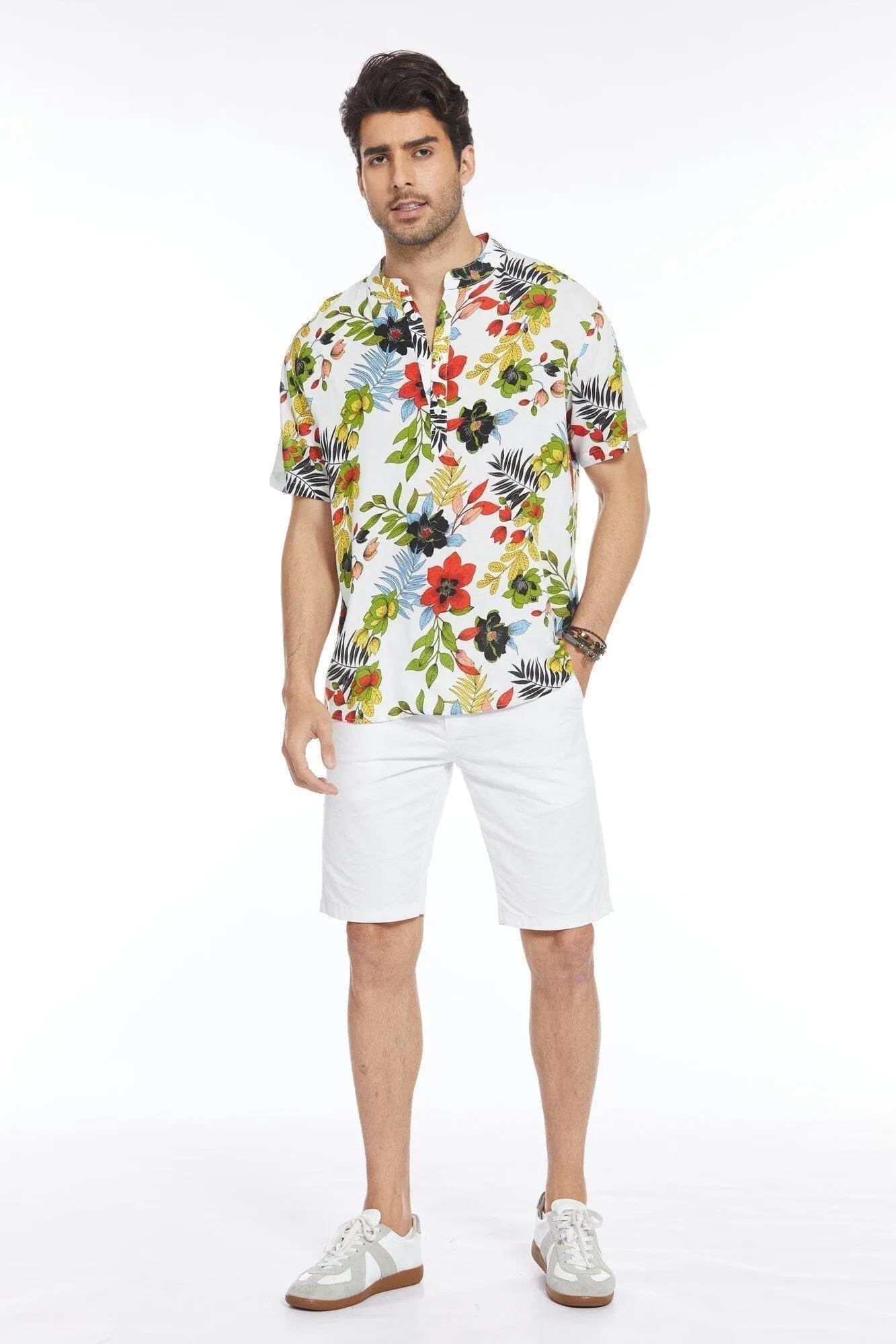 Floral Henley Shirt (US Only)