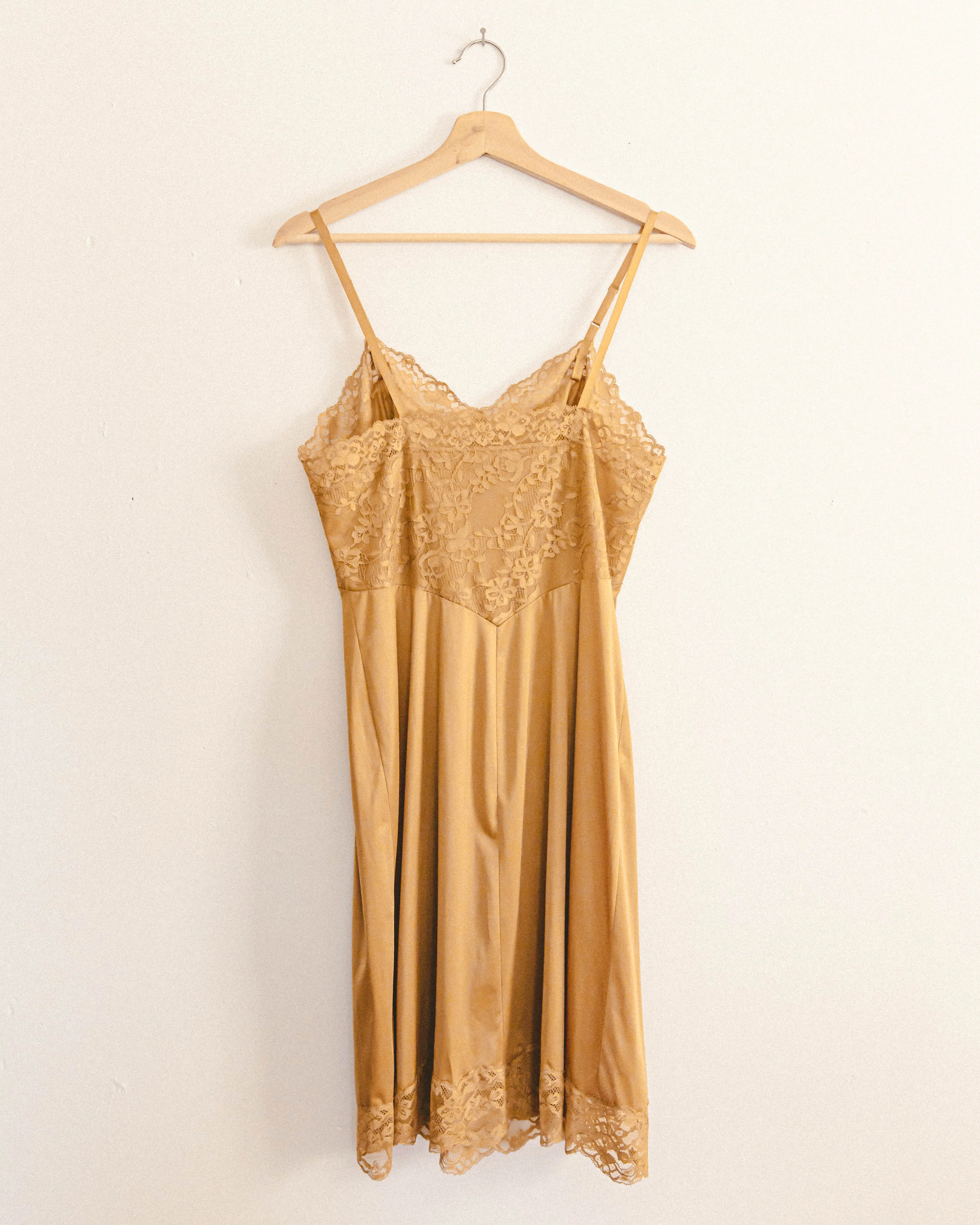 Golden Slip Dress