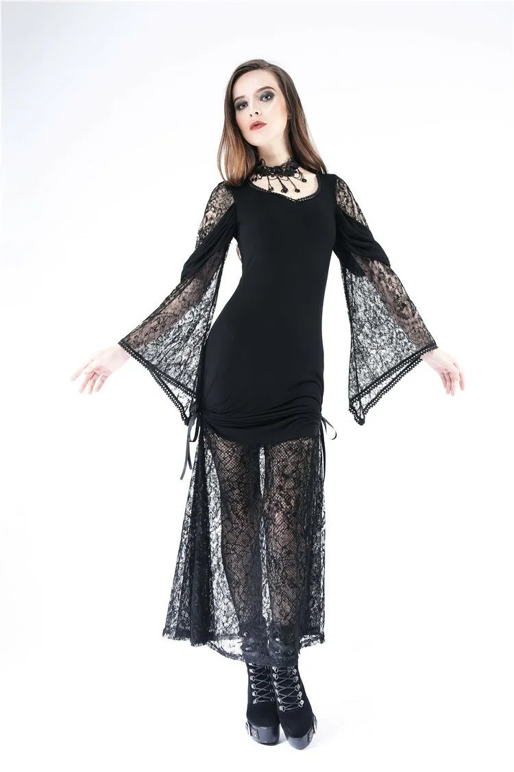 Gothic knited lace sexy dress DW155