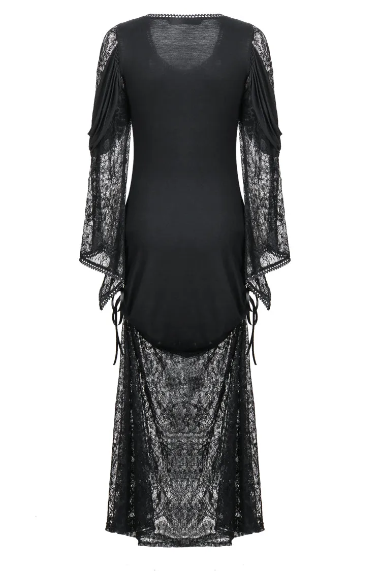 Gothic knited lace sexy dress DW155