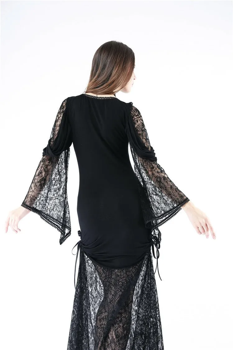 Gothic knited lace sexy dress DW155