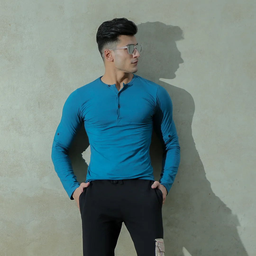 Henley Long Sleeve T