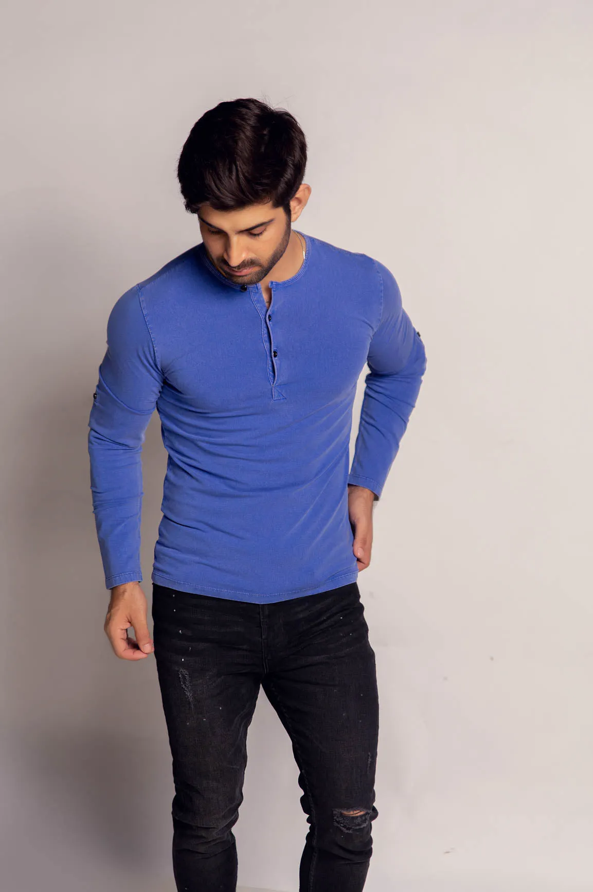 Henley Long Sleeve T