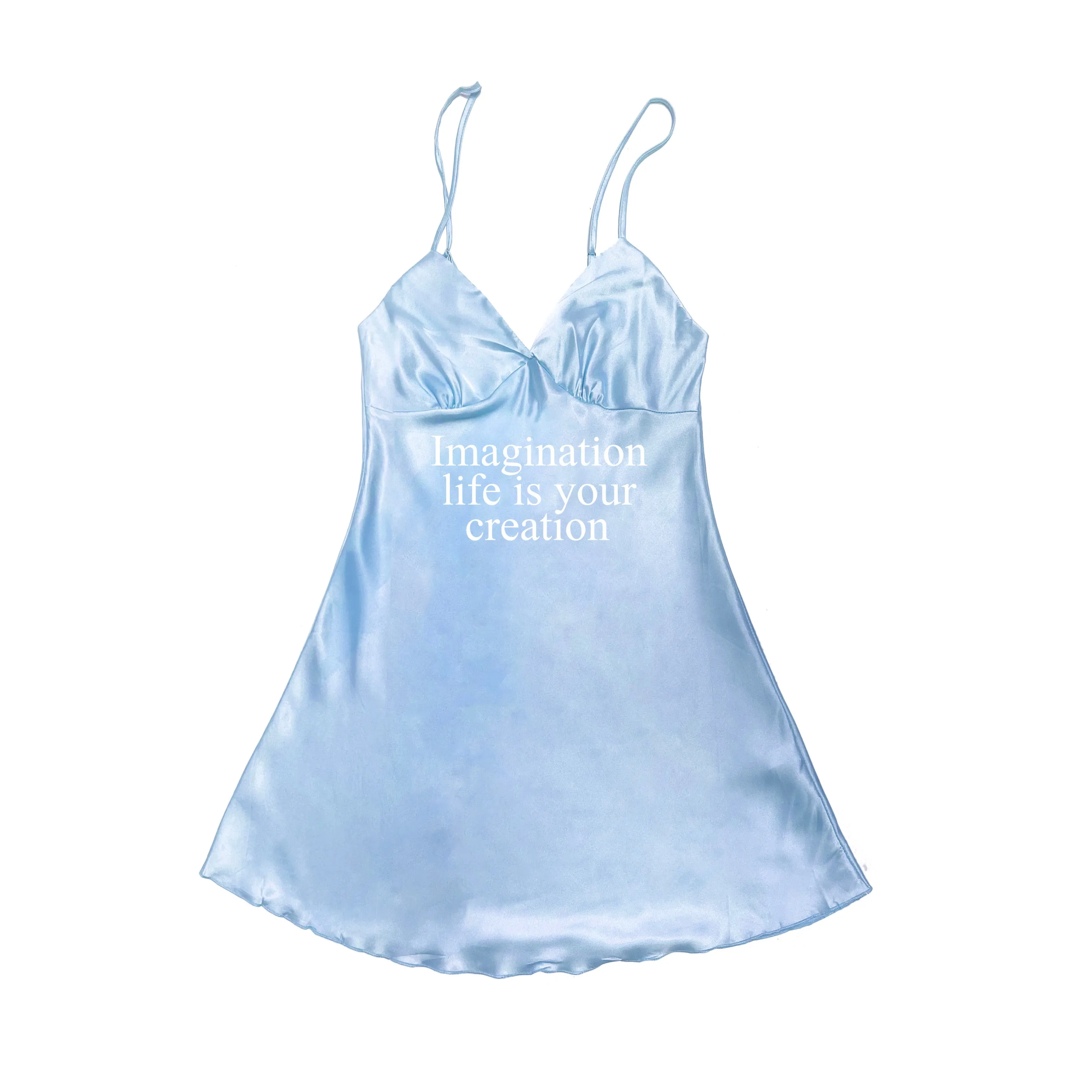 Imagination Slip Dress Blue