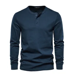 Kai - Henley Collar Shirt