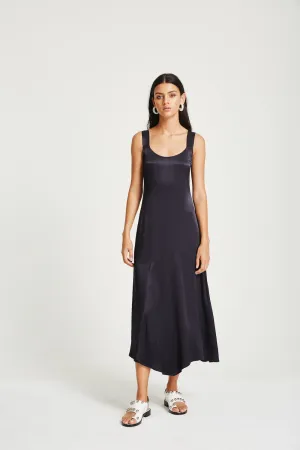 Kaia Slip Dress- Navy