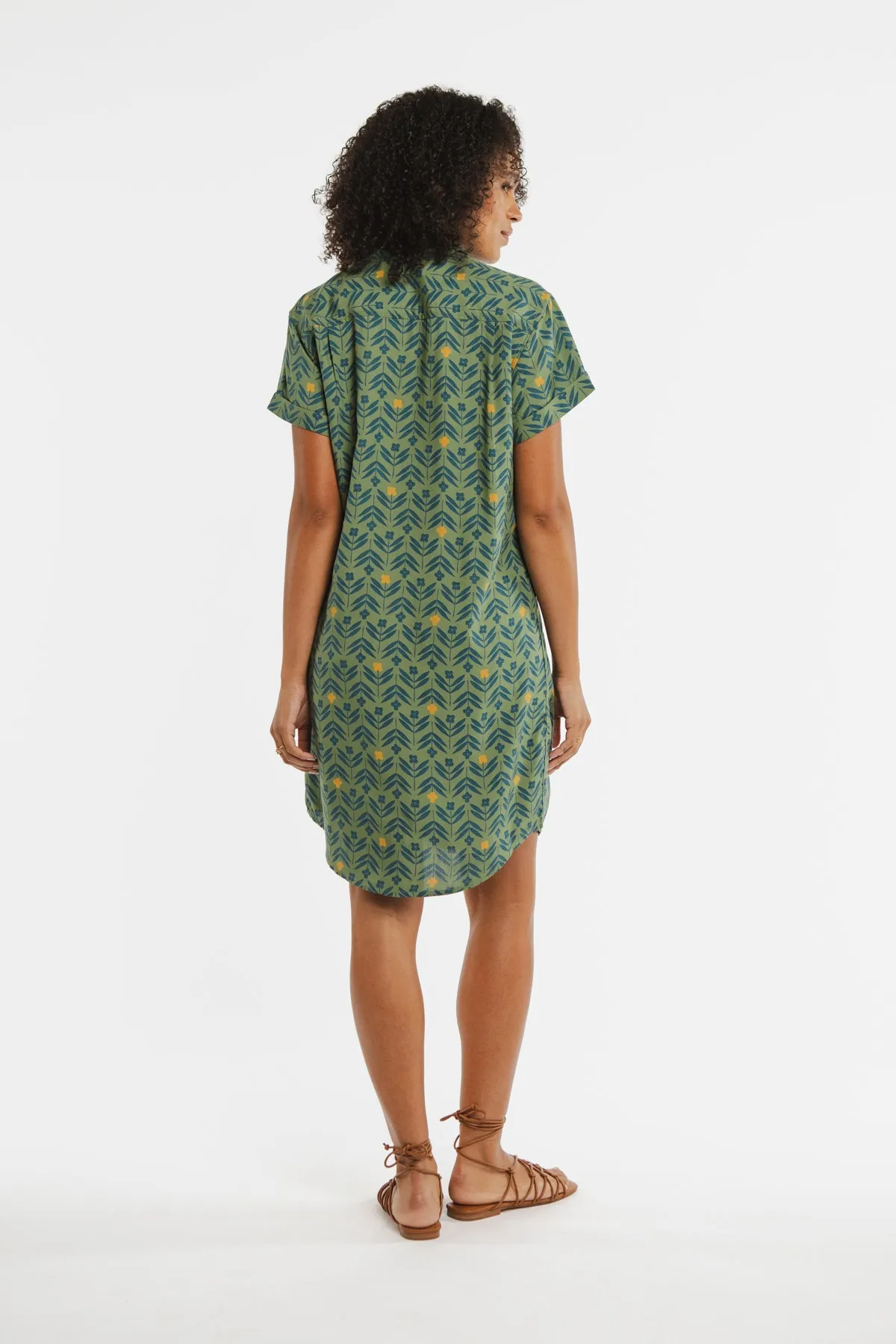 Loren Shirt Dress / Primrose