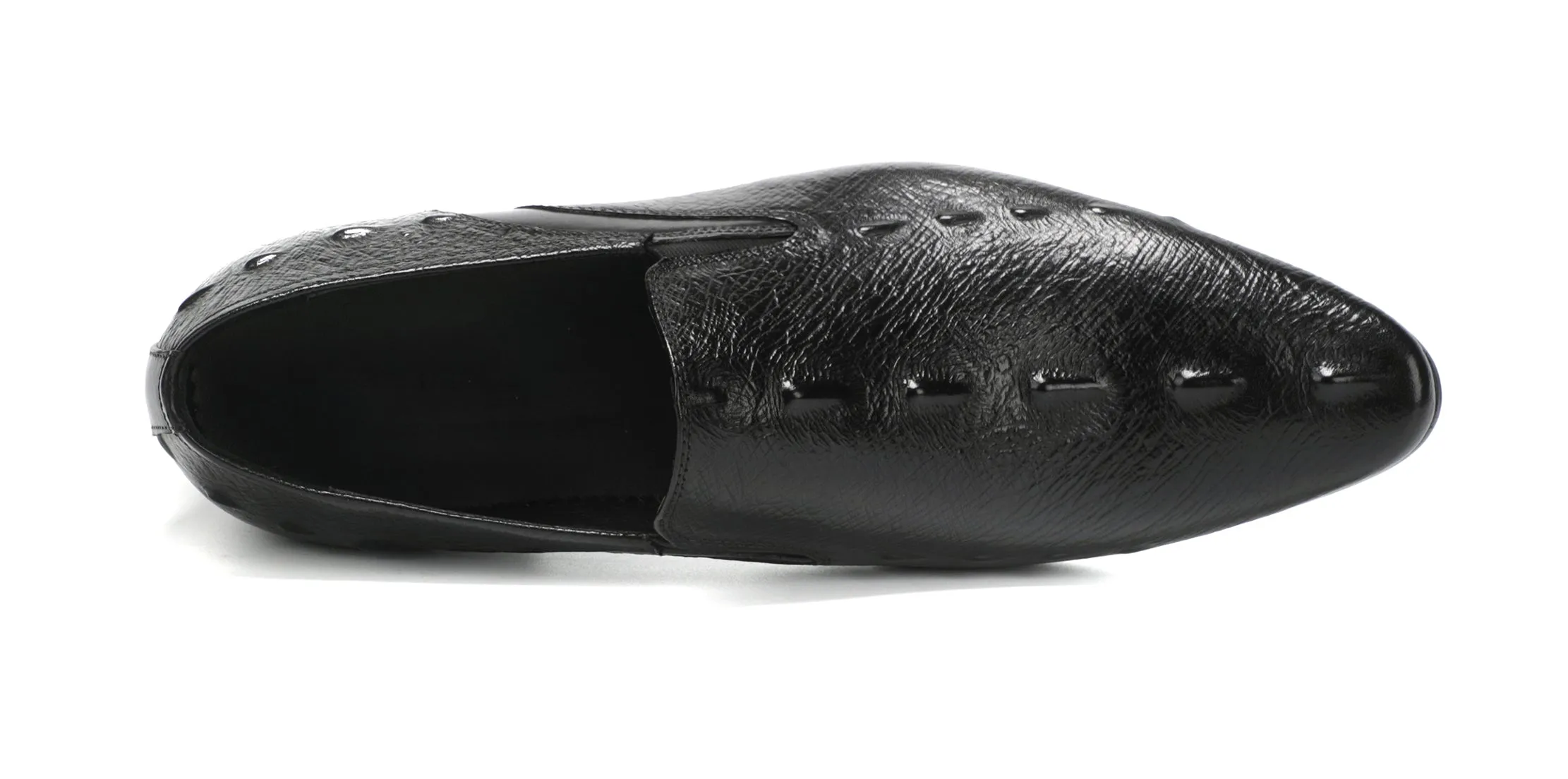 Men's Alligator Slip On Leather Loafers